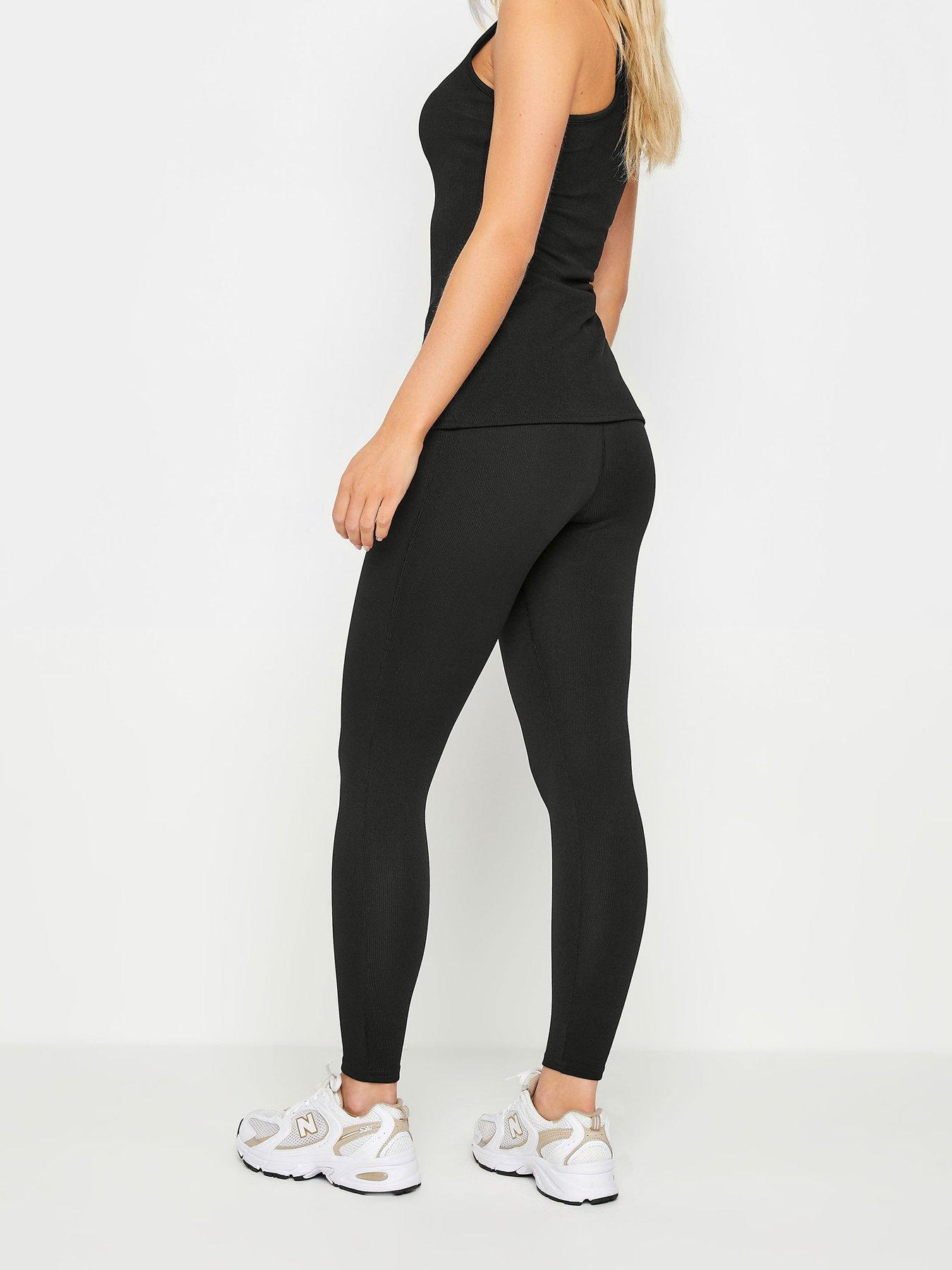 pixiegirl-petite-black-active-rib-leggingstillFront