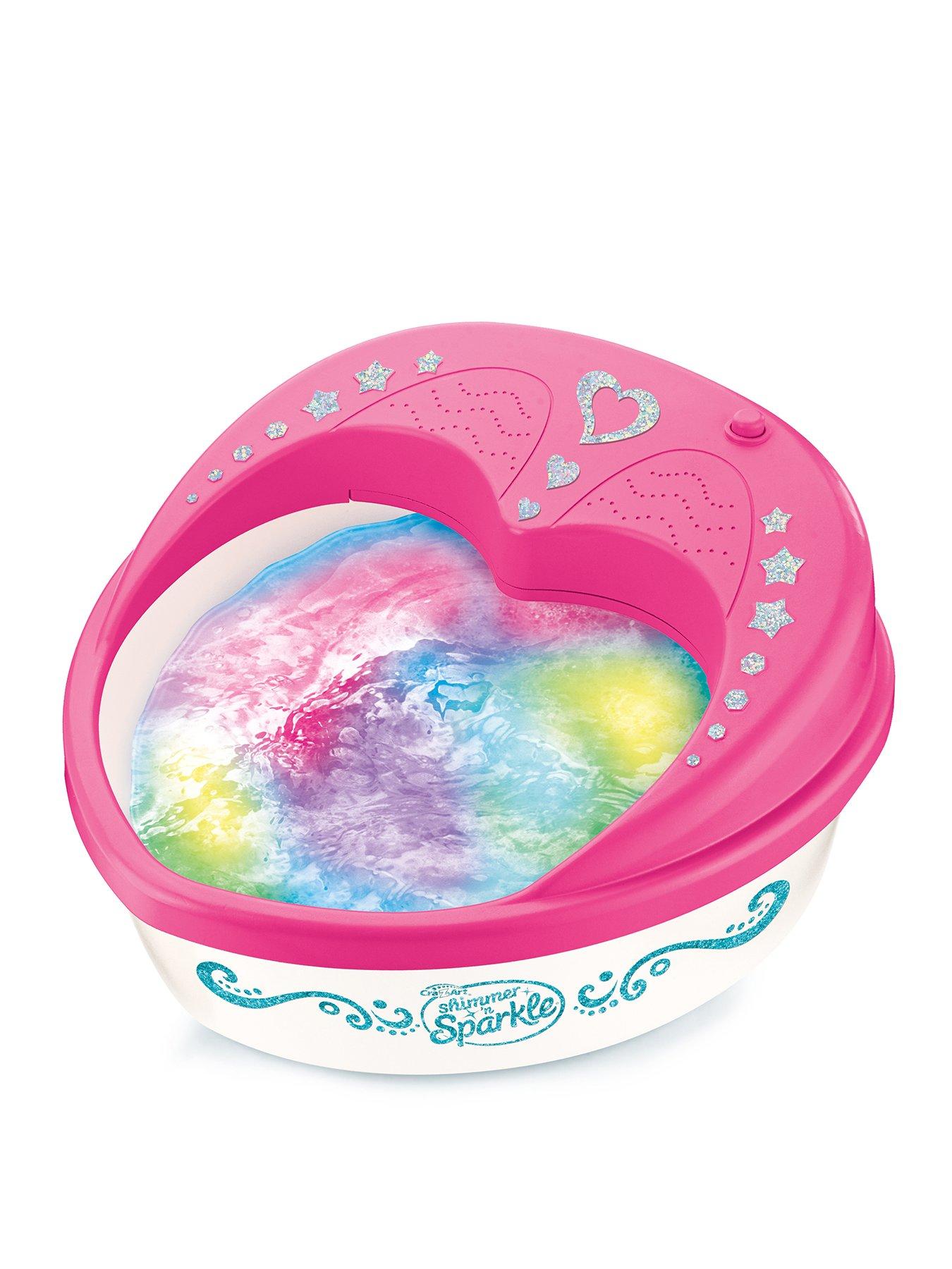 Image 1 of 7 of Shimmer & Sparkle 5-in-1 Light Up Super Spa. Salon-Style Kids Foot Spa