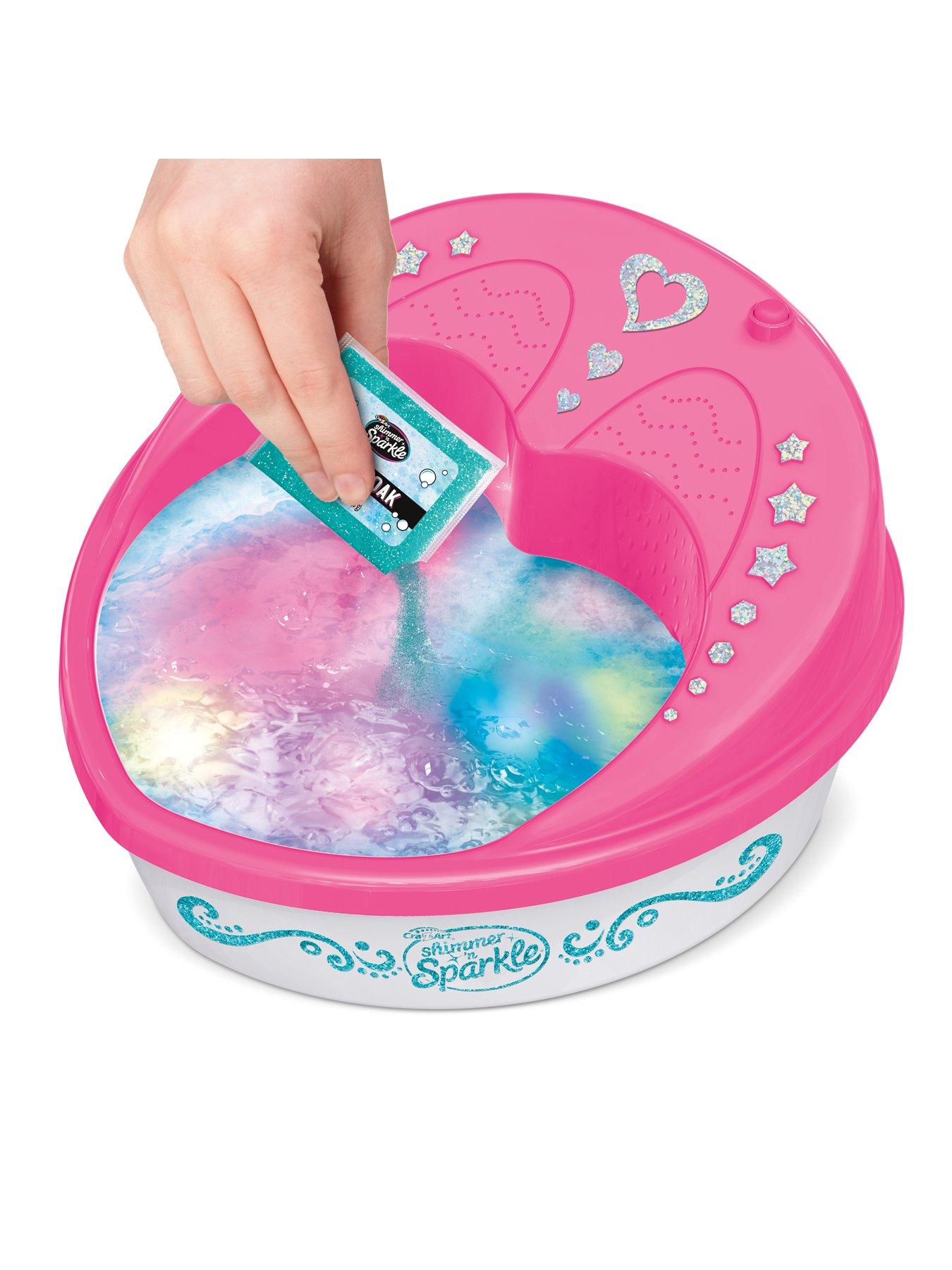 Image 4 of 7 of Shimmer & Sparkle 5-in-1 Light Up Super Spa. Salon-Style Kids Foot Spa