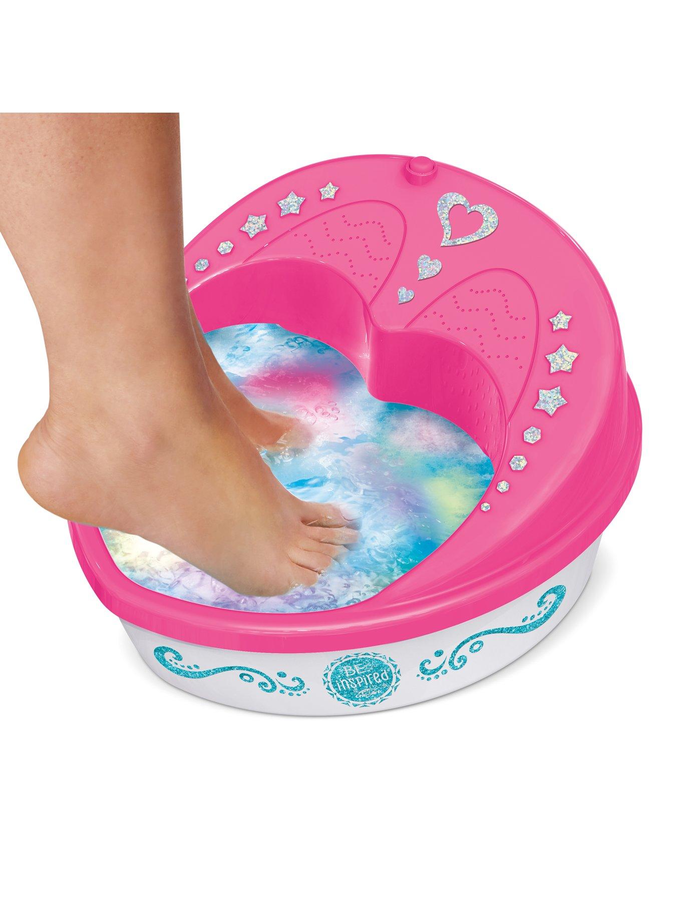 Image 5 of 7 of Shimmer & Sparkle 5-in-1 Light Up Super Spa. Salon-Style Kids Foot Spa