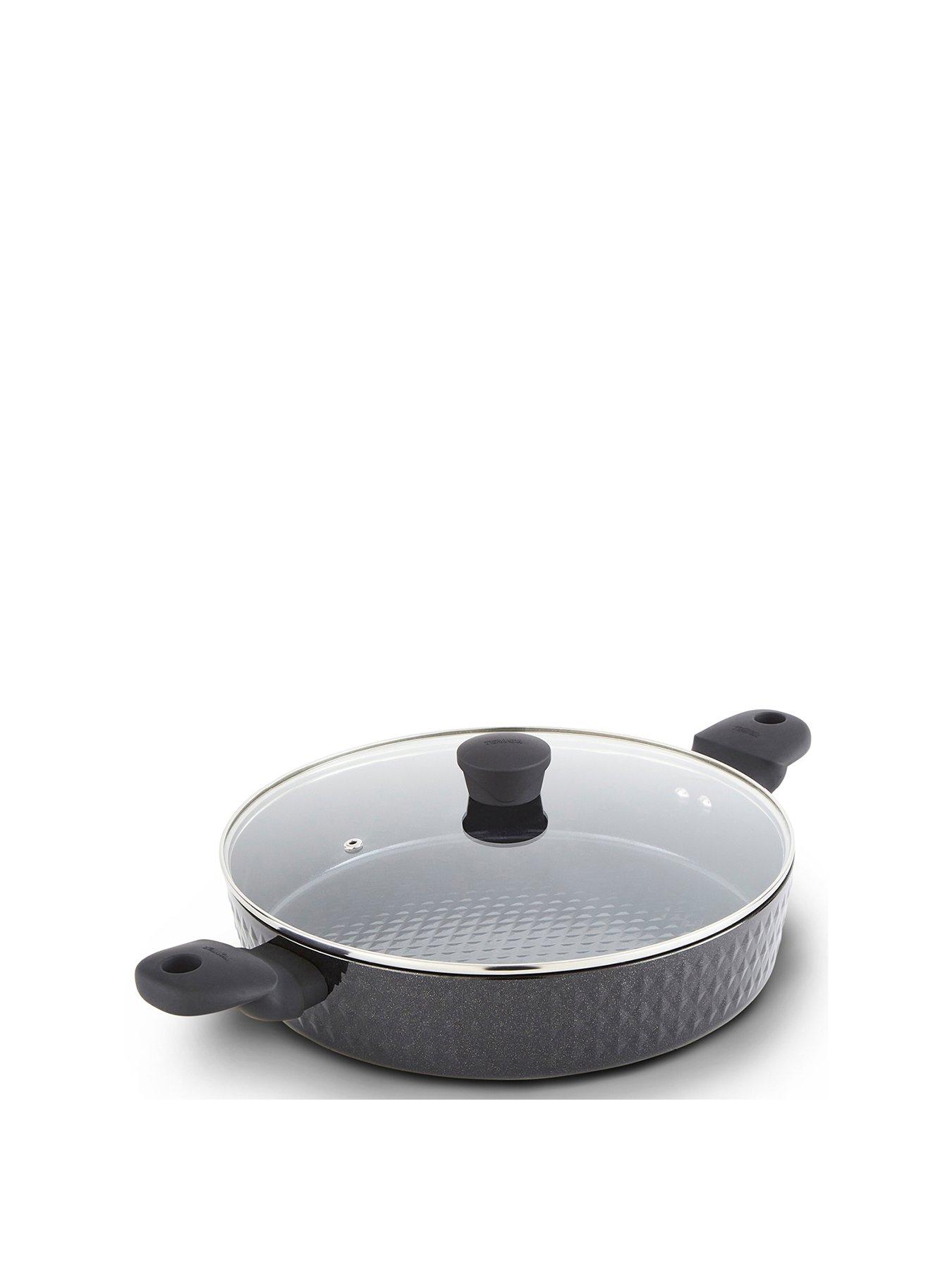 undefined Diamo 30 cm Shallow Casserole with Glass Lid
