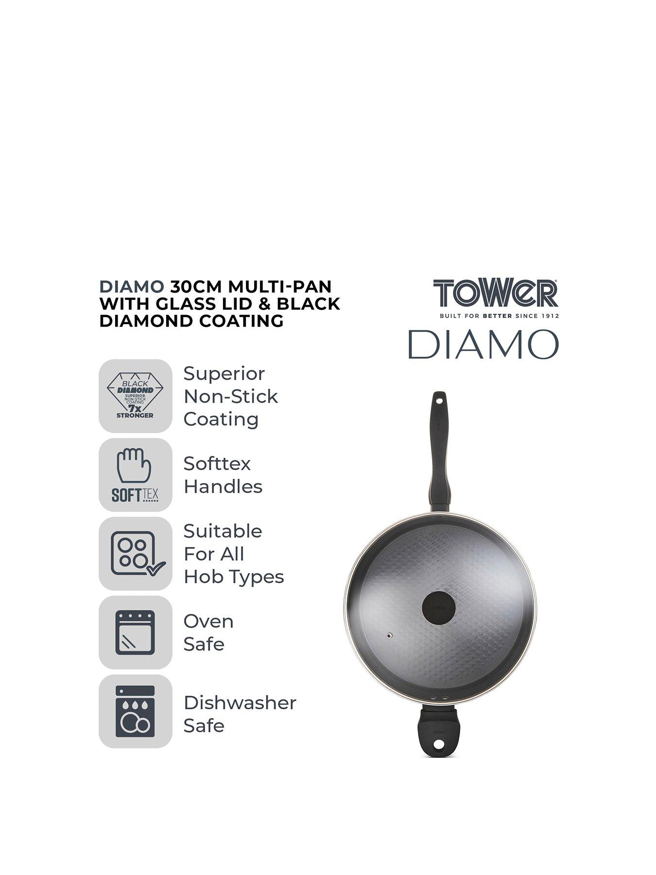 tower-diamo-30-cm-multi-pan-with-glass-lidstillFront