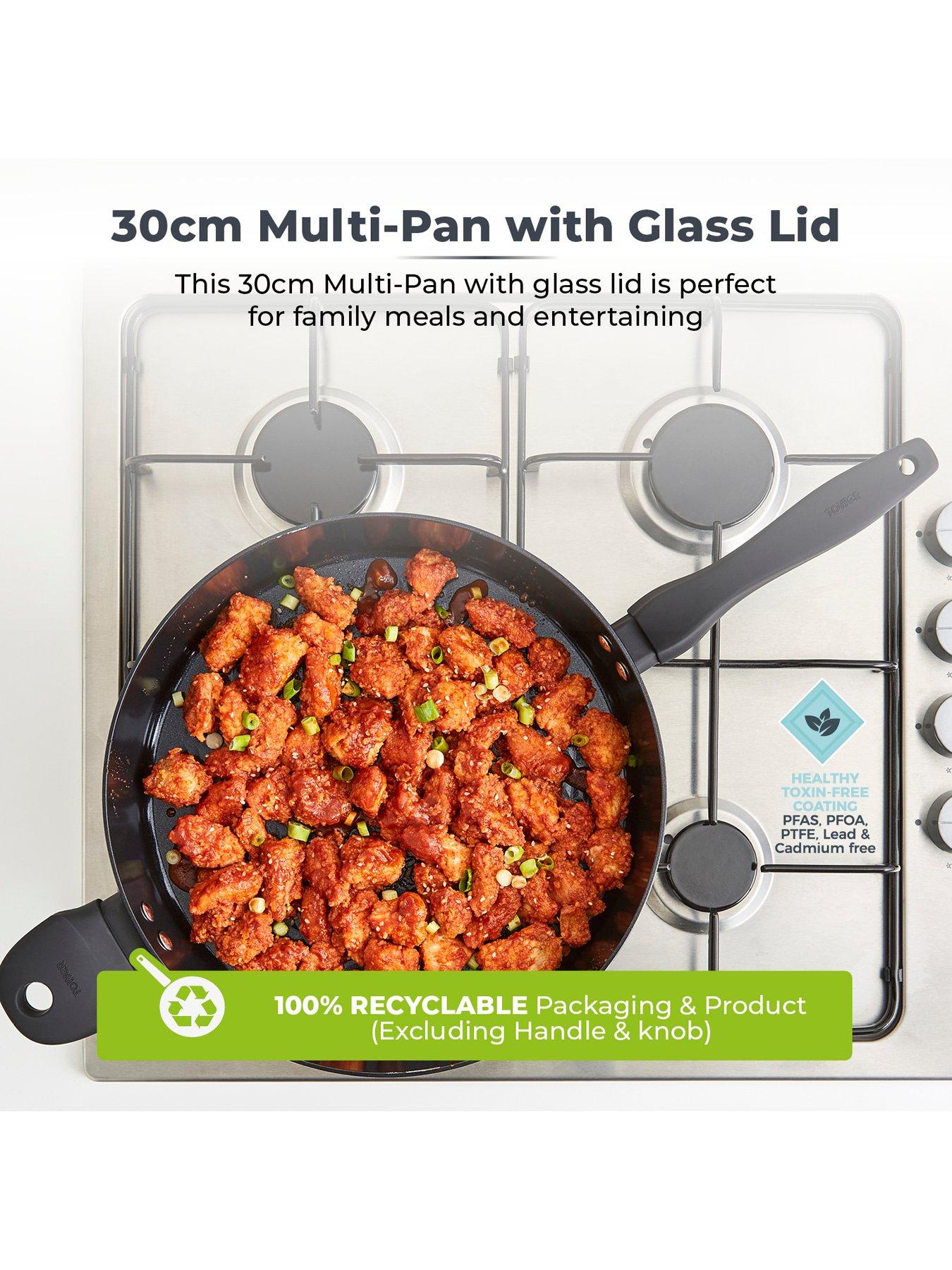 Image 3 of 7 of Tower Diamo 30 cm Multi-Pan with Glass Lid