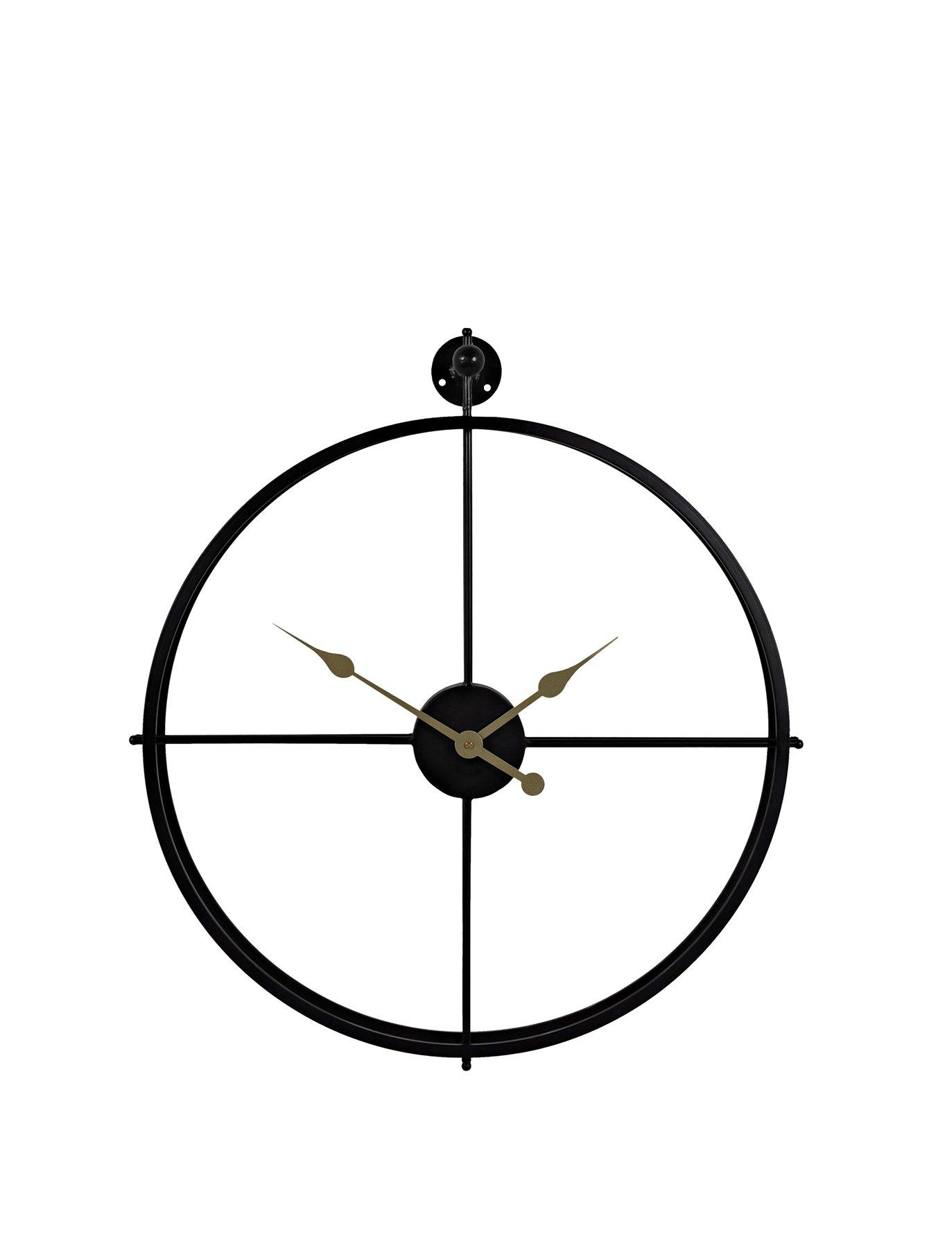 Image 1 of 2 of Hometime Cut-Out Wall Clock