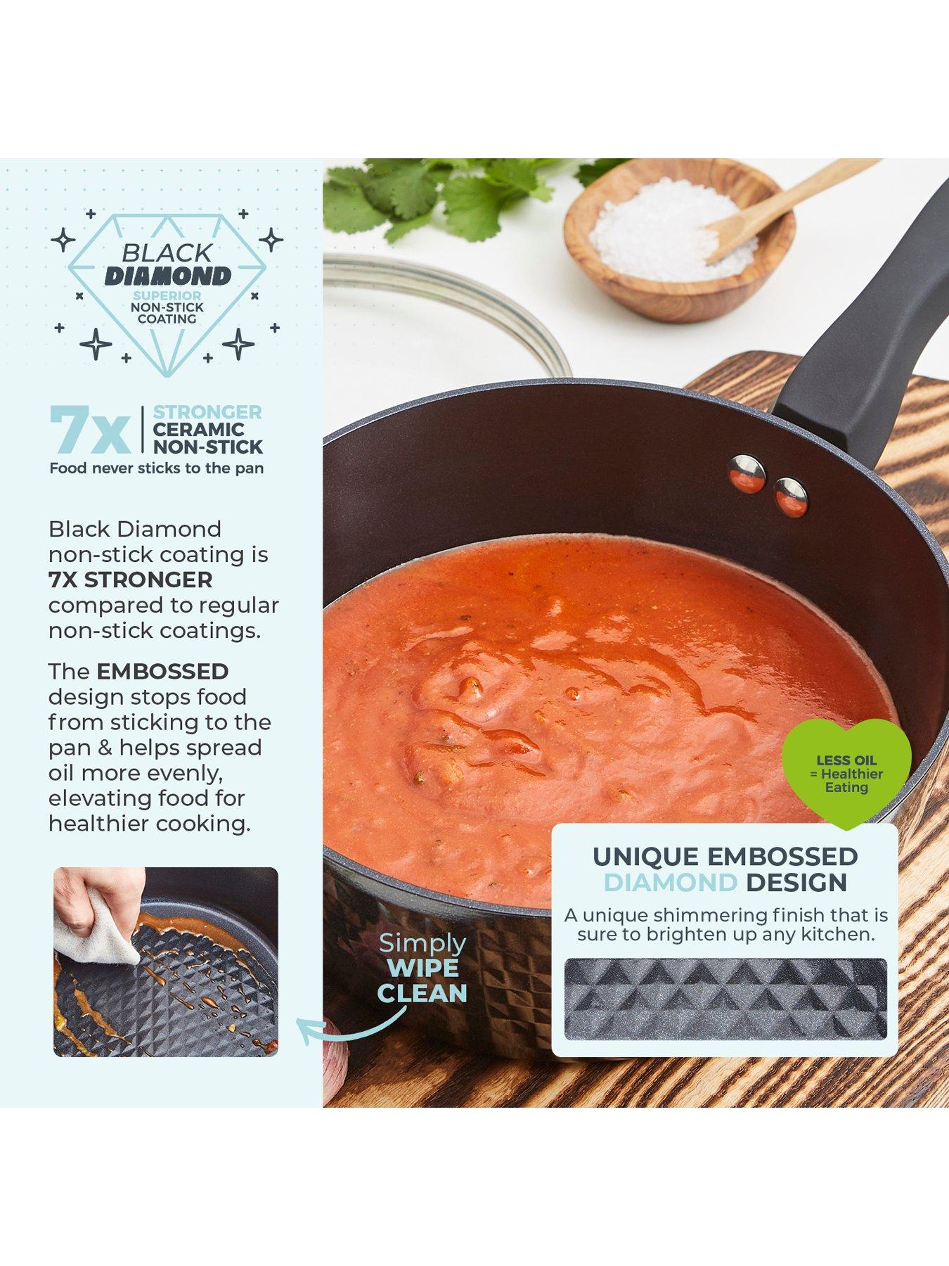 Image 5 of 8 of Tower Diamo 3-Piece Saucepan Set