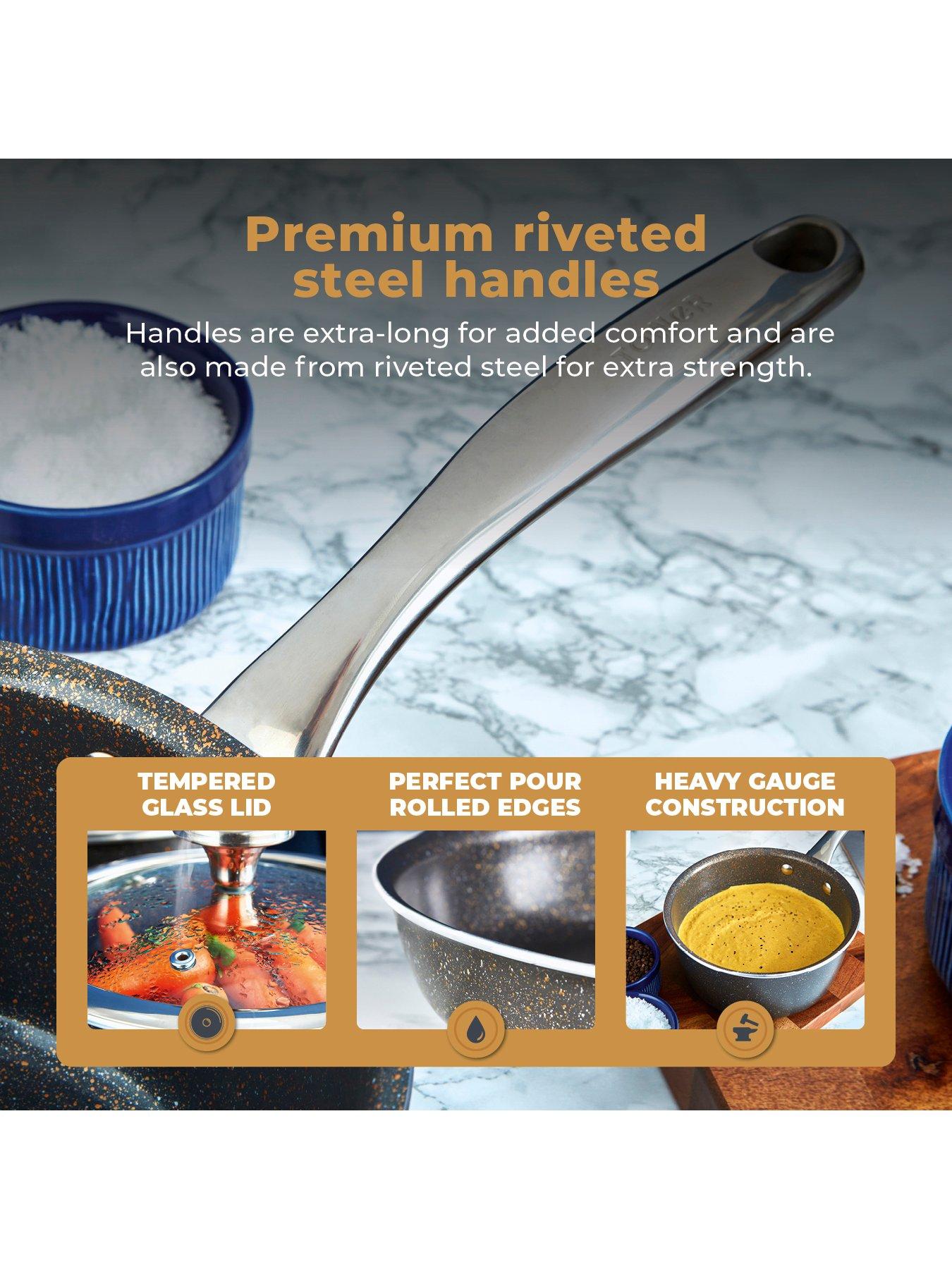 Image 5 of 7 of Tower Cerastone Pro 5-Piece Pan Set