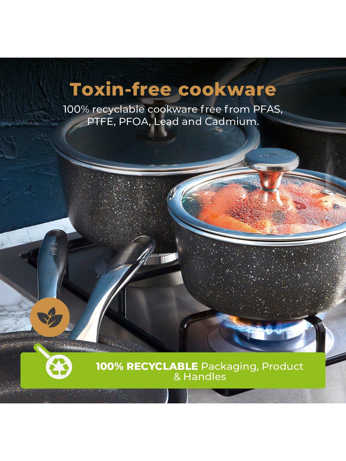 Image 6 of 7 of Tower Cerastone Pro 5-Piece Pan Set