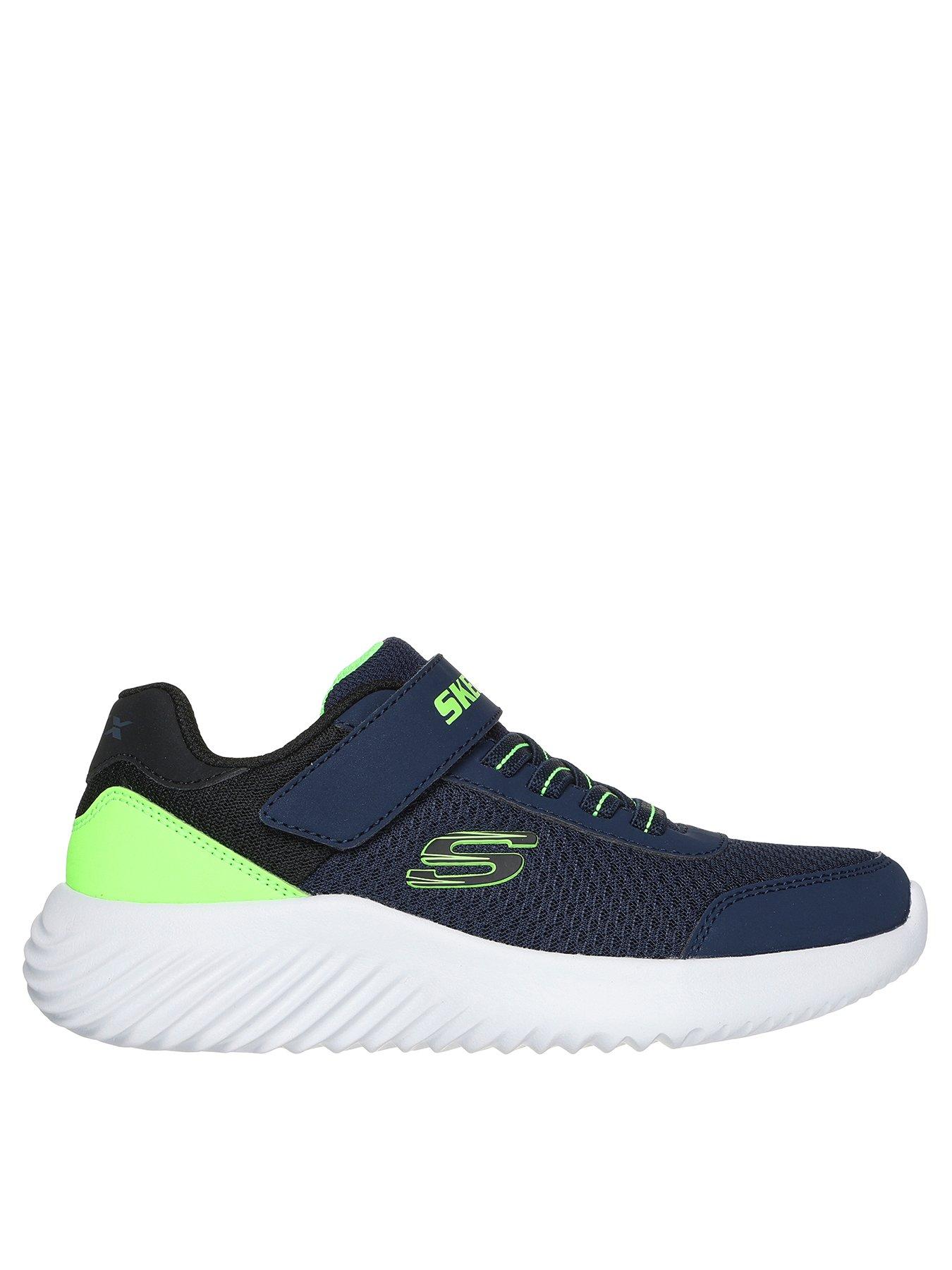 skechers-boys-bounder-lightweight-trainer-navy