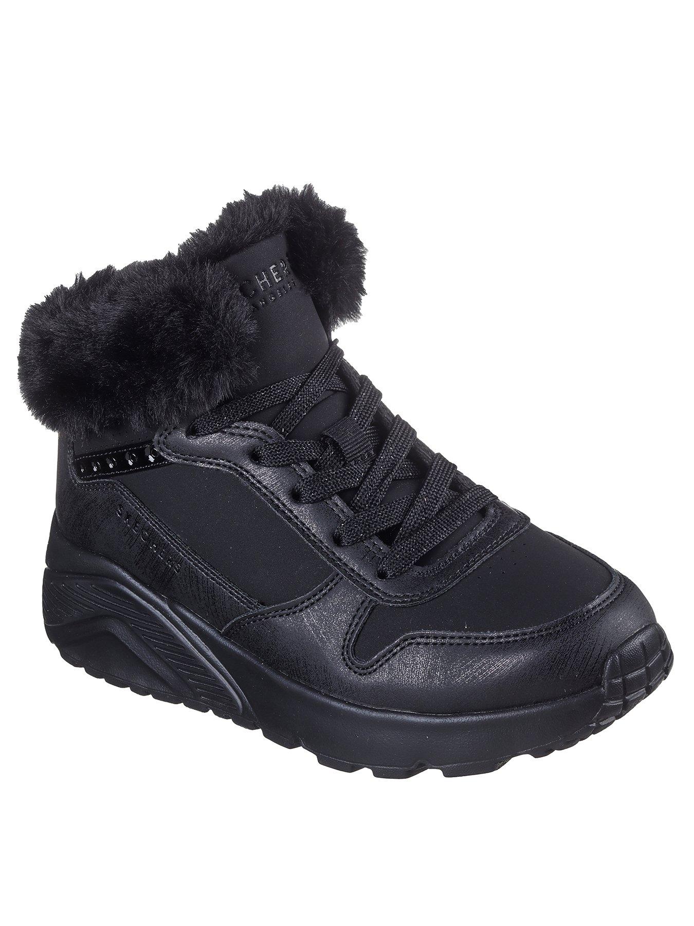 skechers-uno-lite-comfort-collar-high-top-trainer-blackstillFront