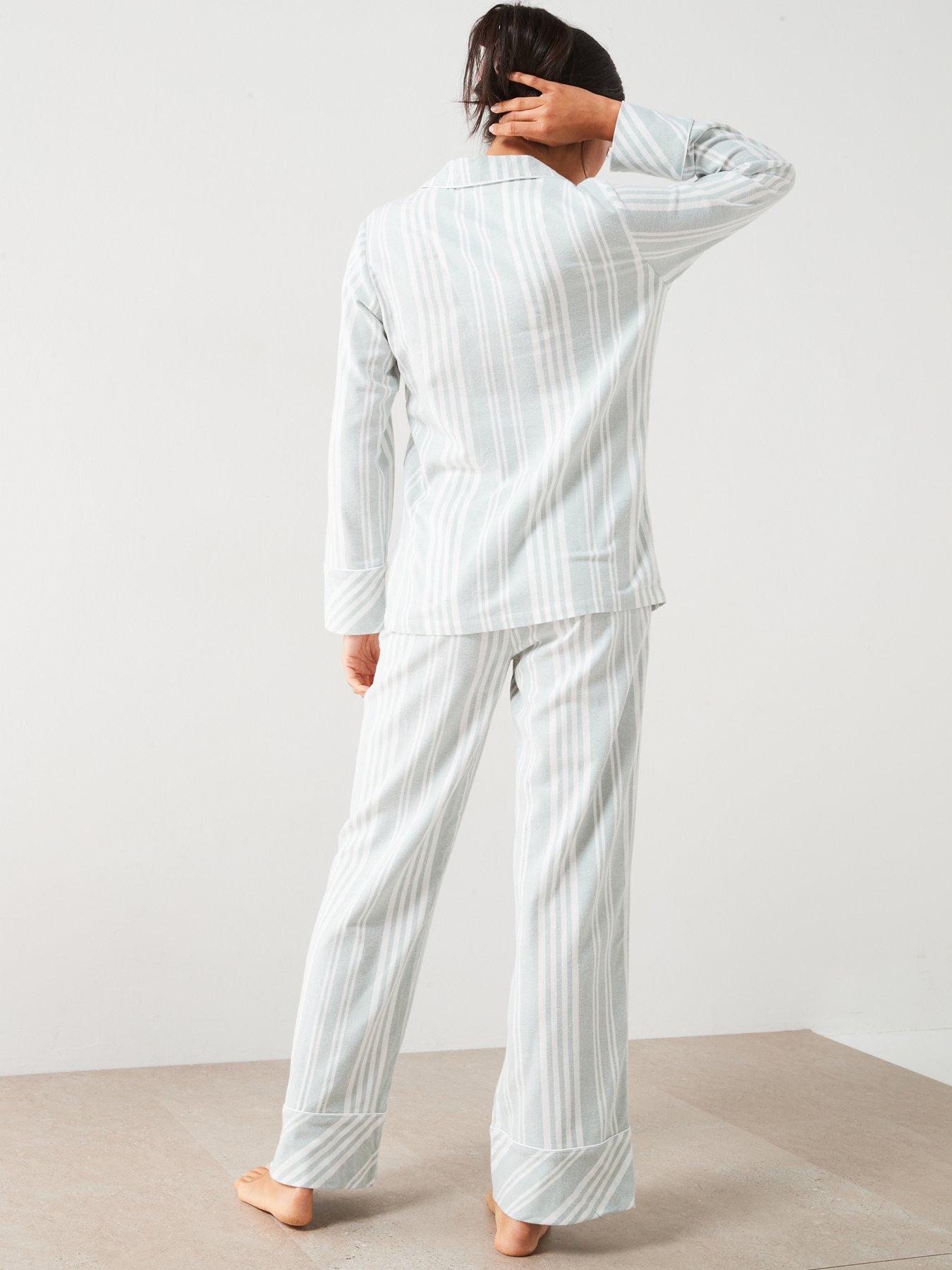 v-by-very-woven-stripe-revere-pj-setstillFront