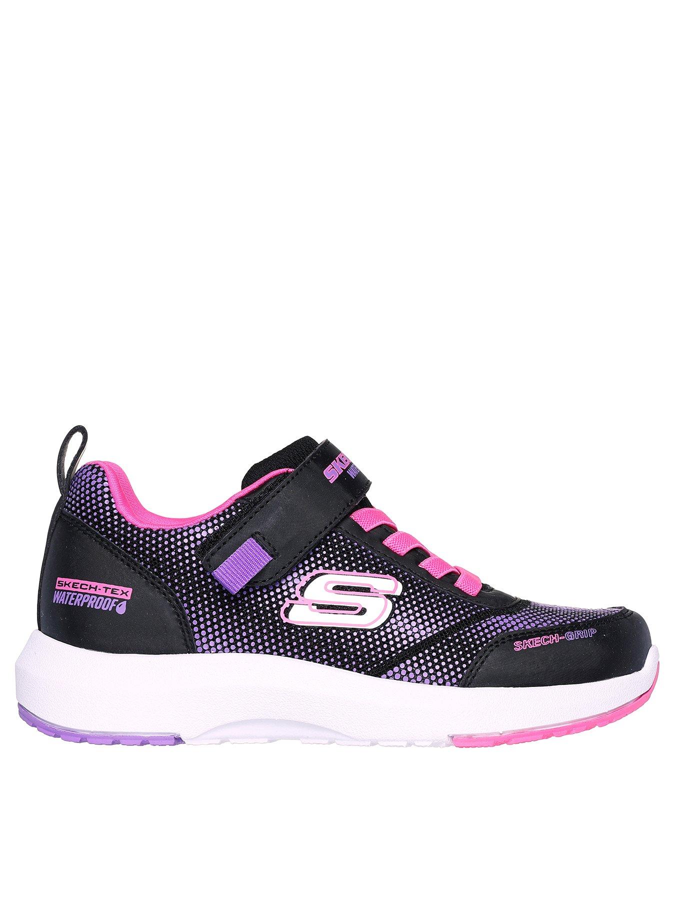 skechers-girls-dynamic-tread-waterproof-trainer-black