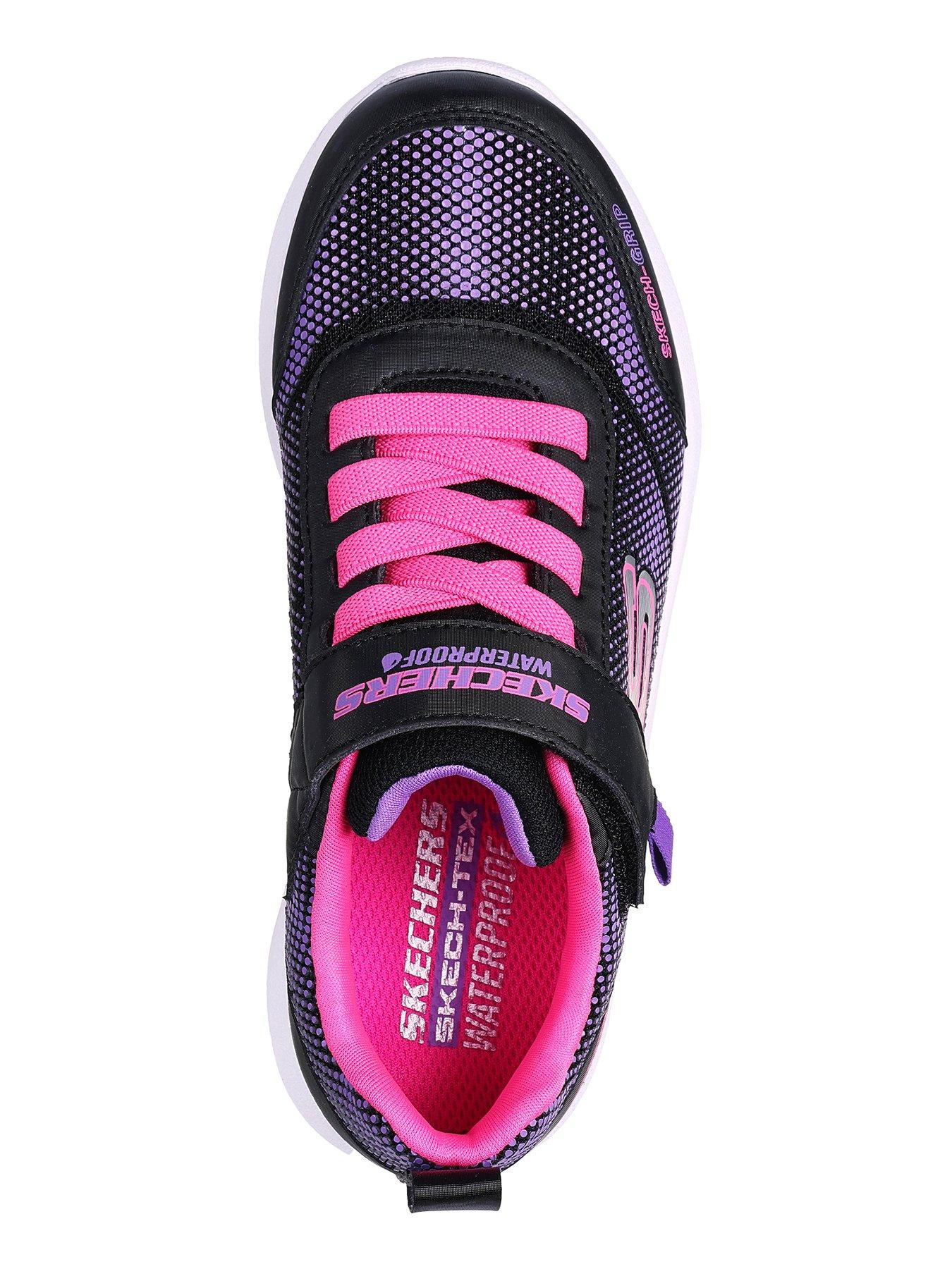 skechers-girls-dynamic-tread-waterproof-trainer-blackoutfit