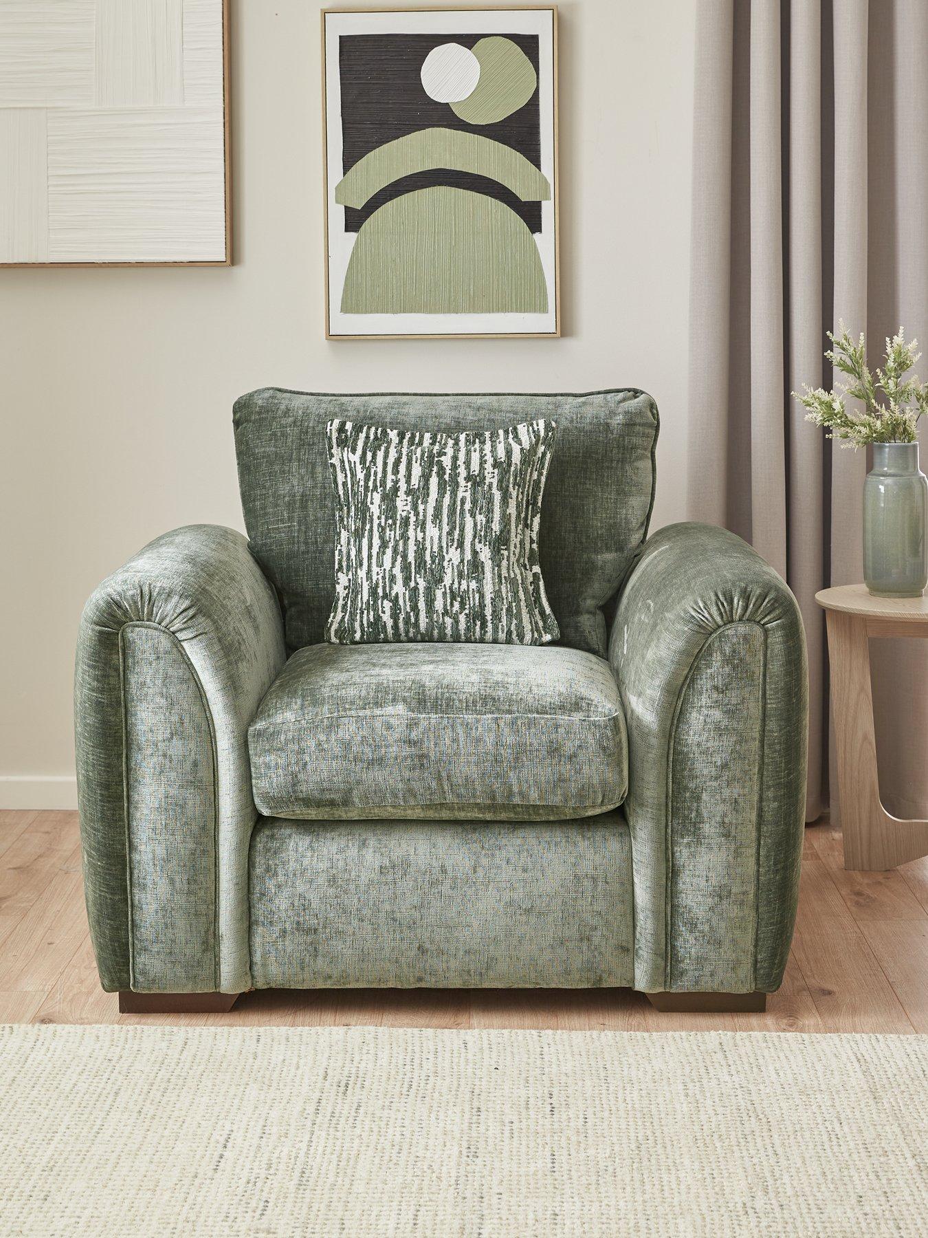 Very Home Layla Fabric Armchair - Made to Order in the UK
