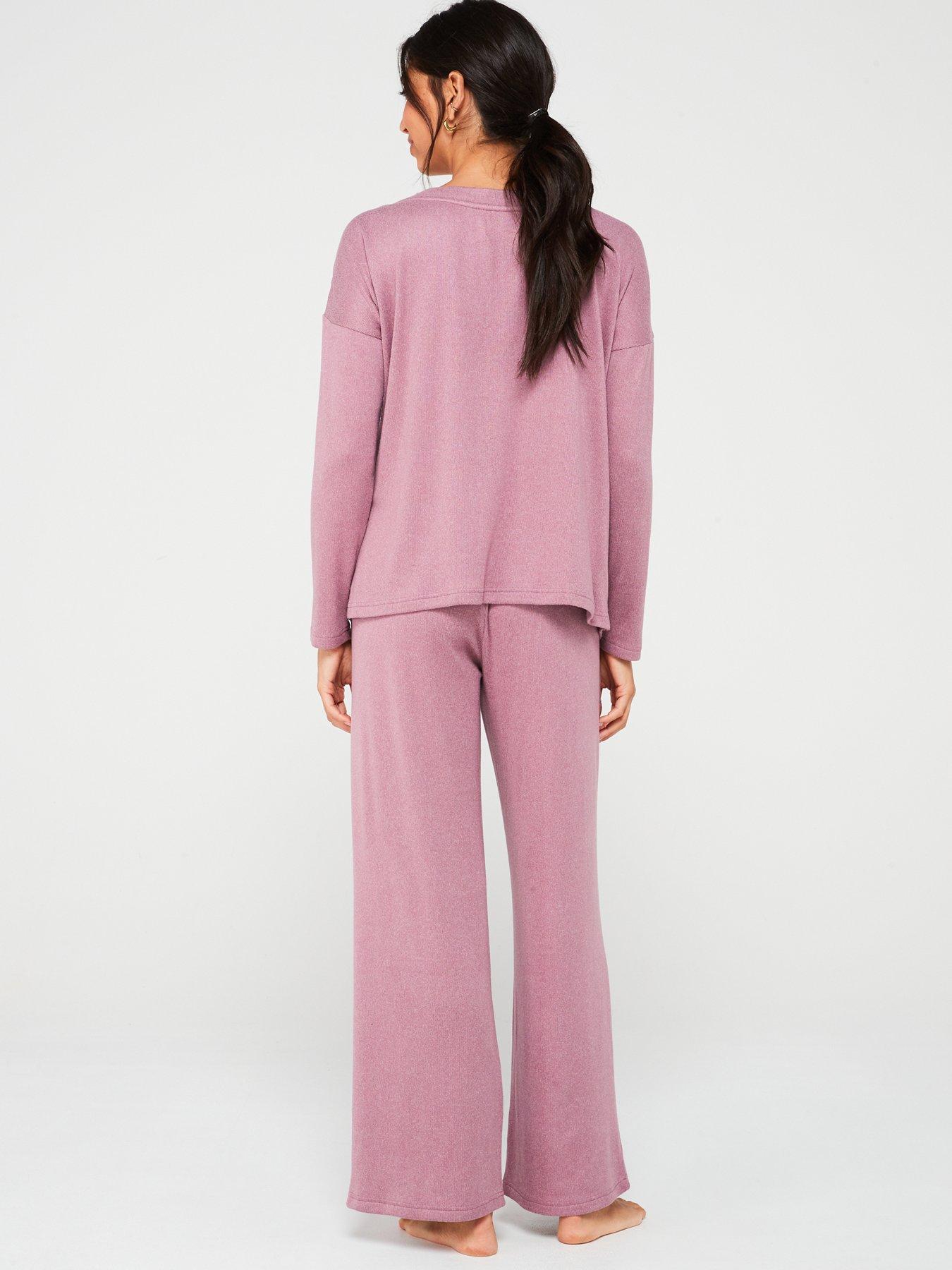 v-by-very-soft-touch-off-the-shoulder-top-and-wide-leg-trouser-lounge-setstillFront