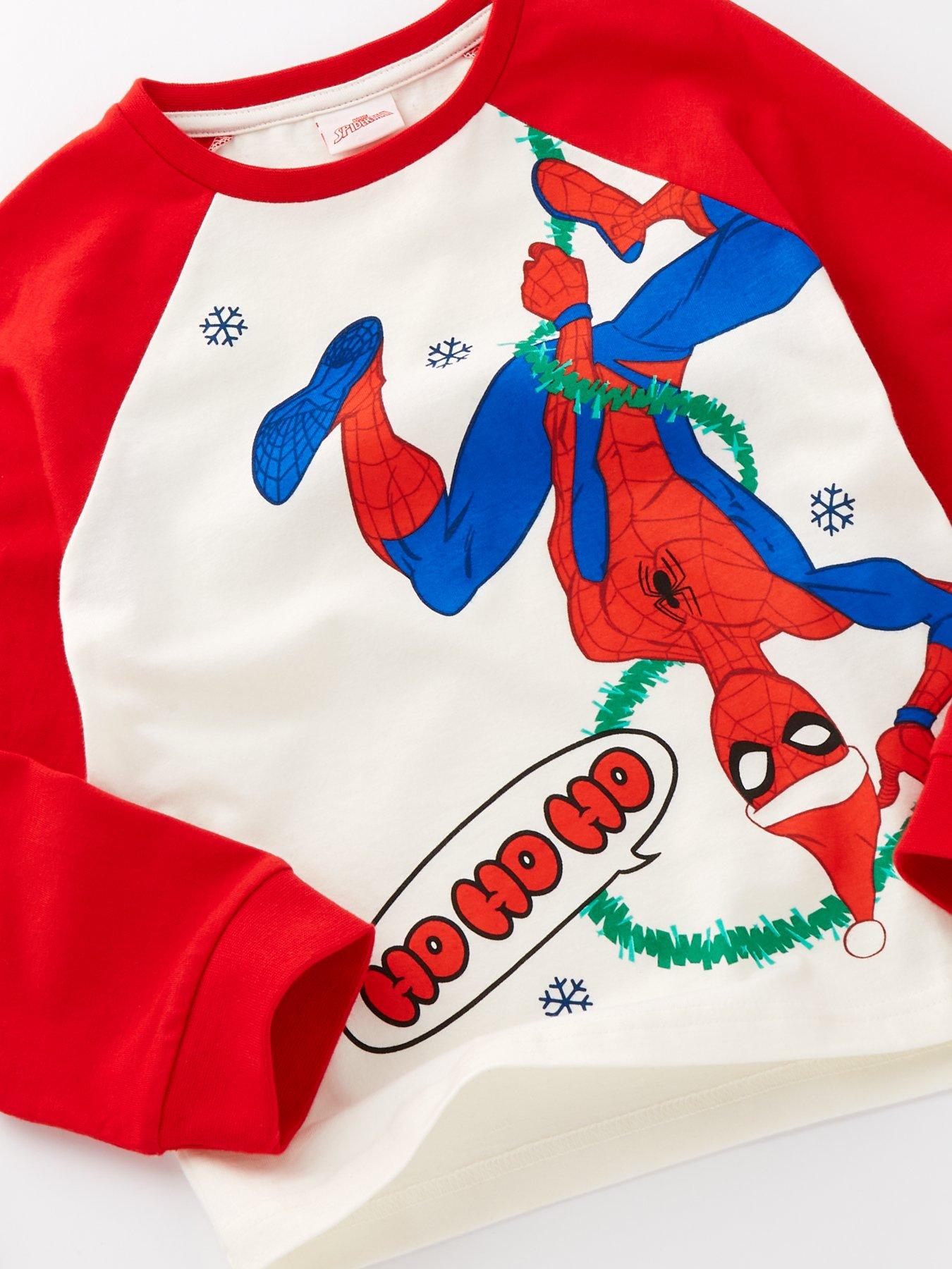 spiderman-spiderman-christmas-raglan-long-sleeve-pyjamasoutfit