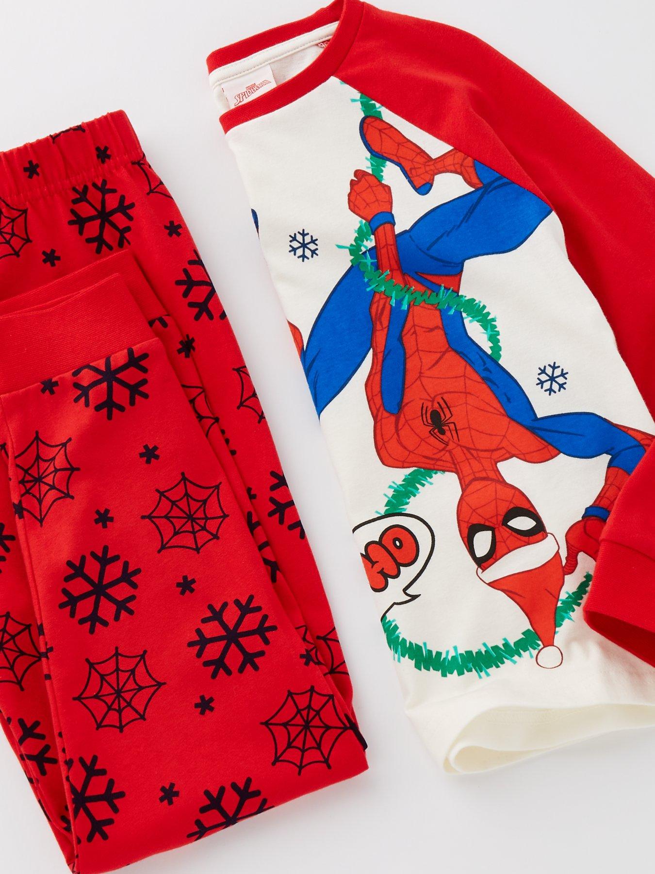 spiderman-spiderman-christmas-raglan-long-sleeve-pyjamasdetail