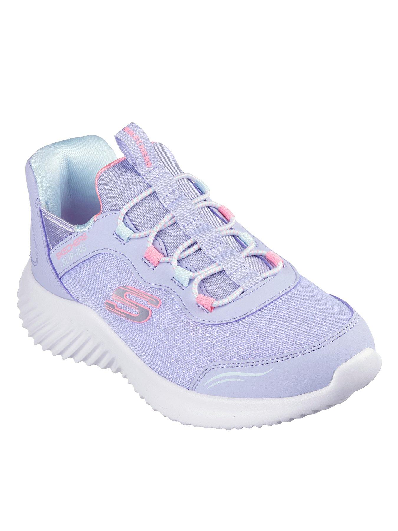 skechers-girls-bounder-slip-ins-trainerstillFront