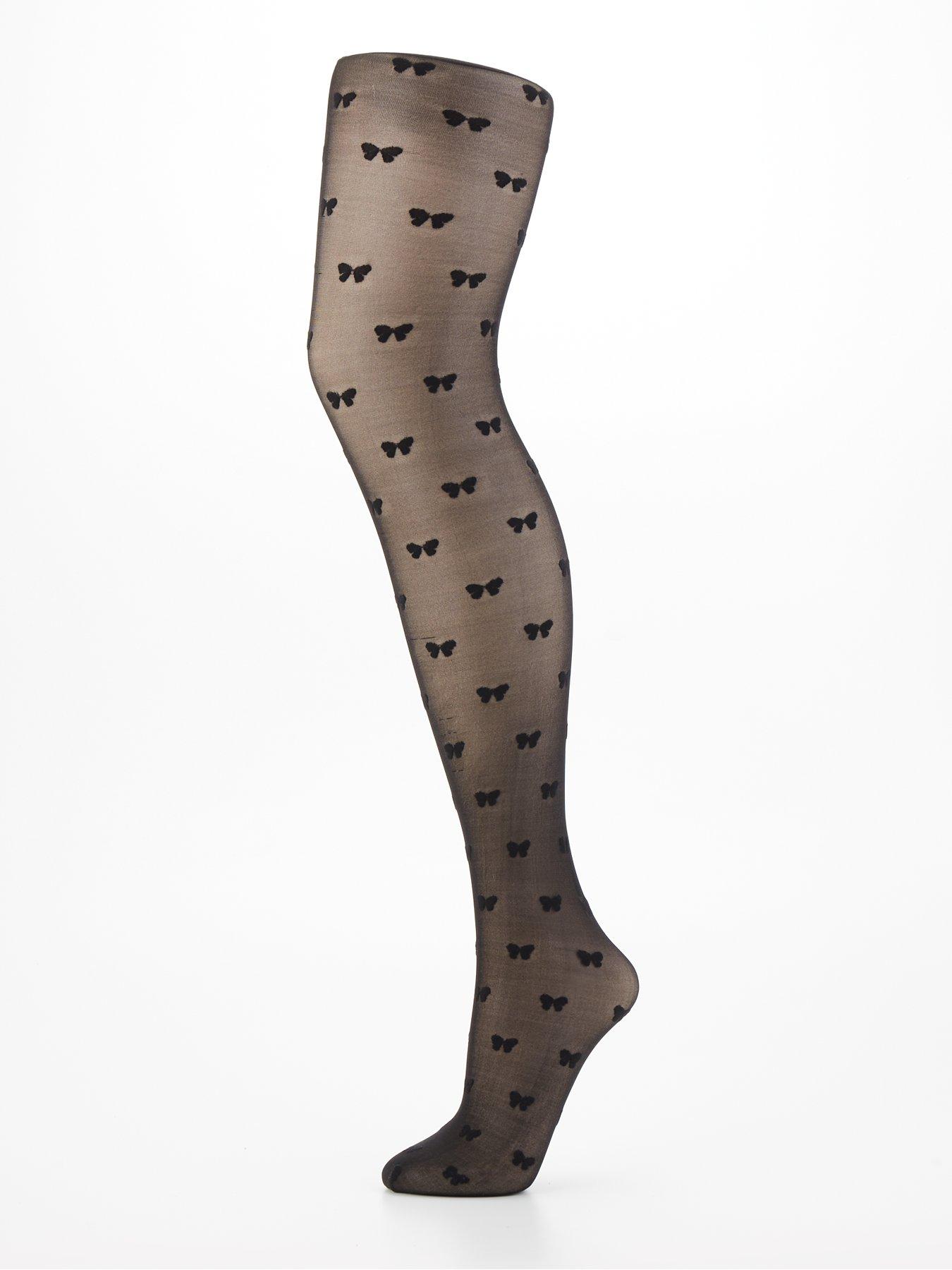 v-by-very-bow-print-sheer-tights-blacknbspstillFront