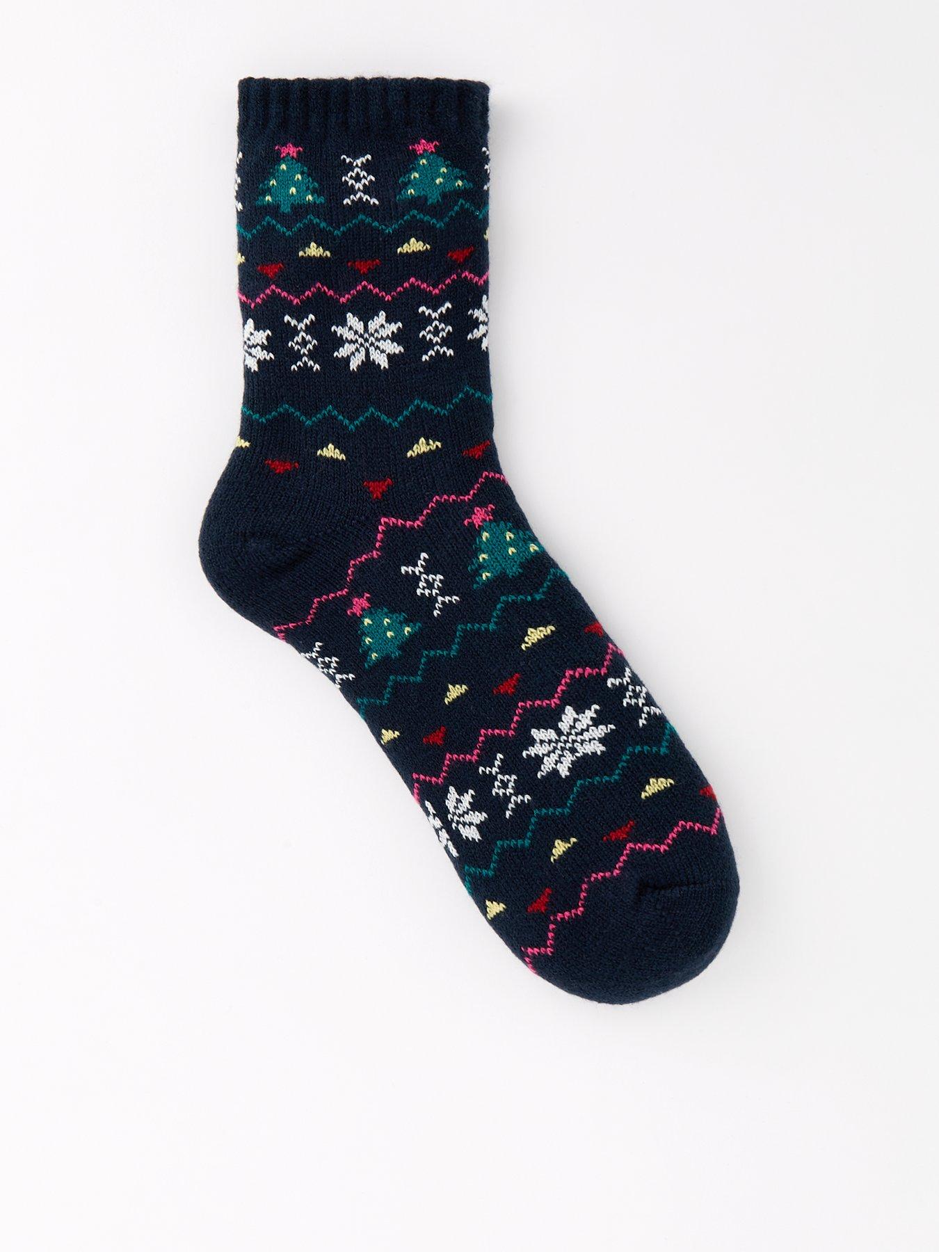 v-by-very-christmas-fairisle-sock