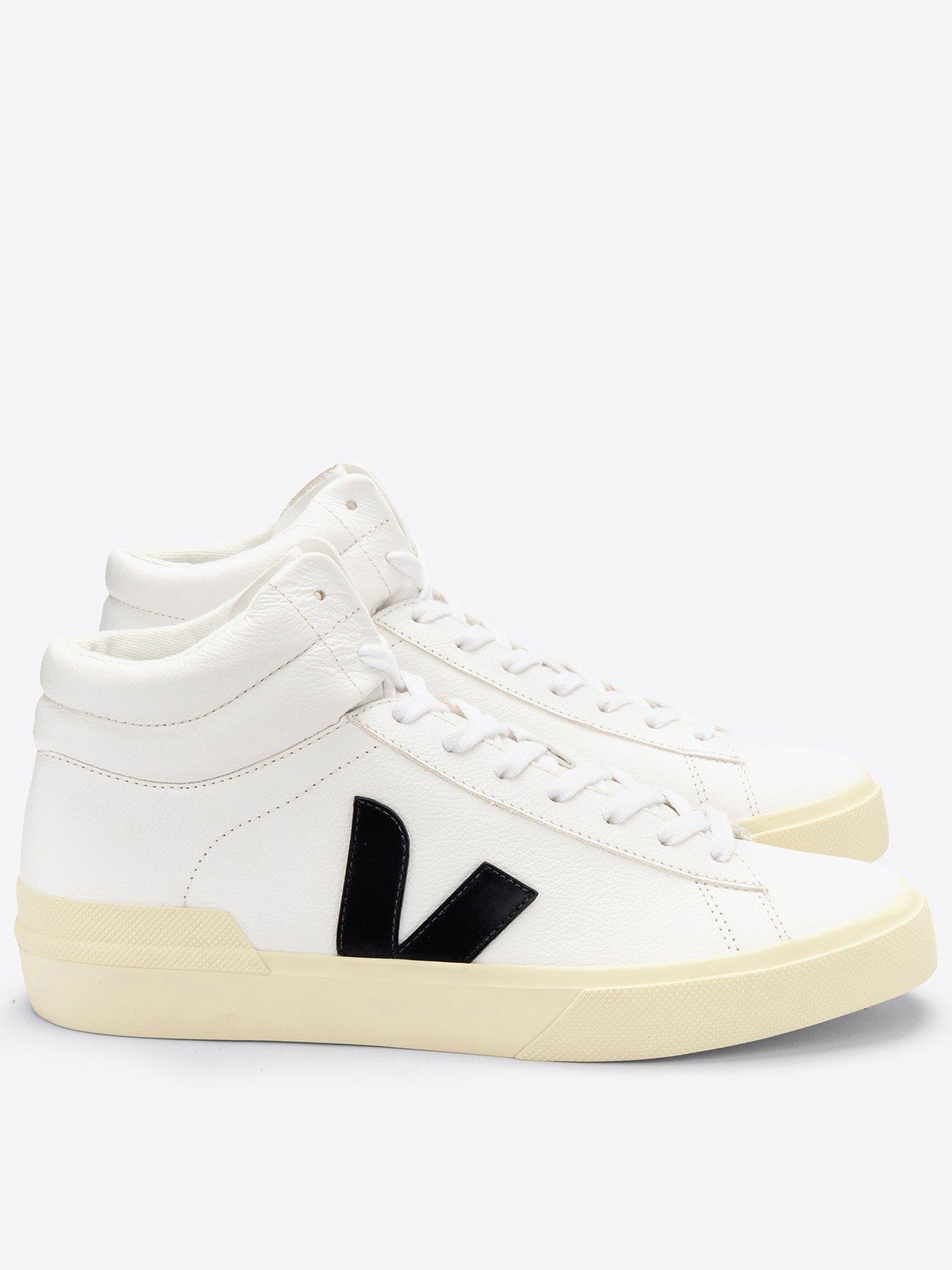 Image 1 of 4 of Veja Women's Minotaur Hi Trainers - White/Black