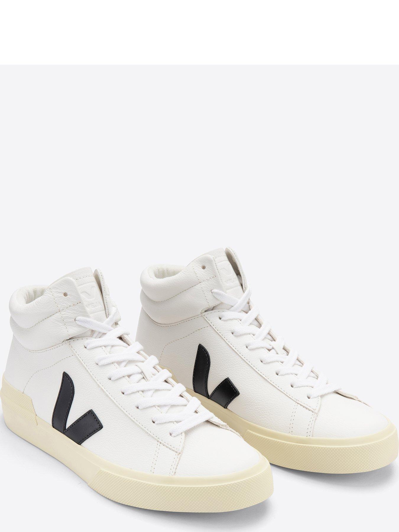 Image 2 of 4 of Veja Women's Minotaur Hi Trainers - White/Black