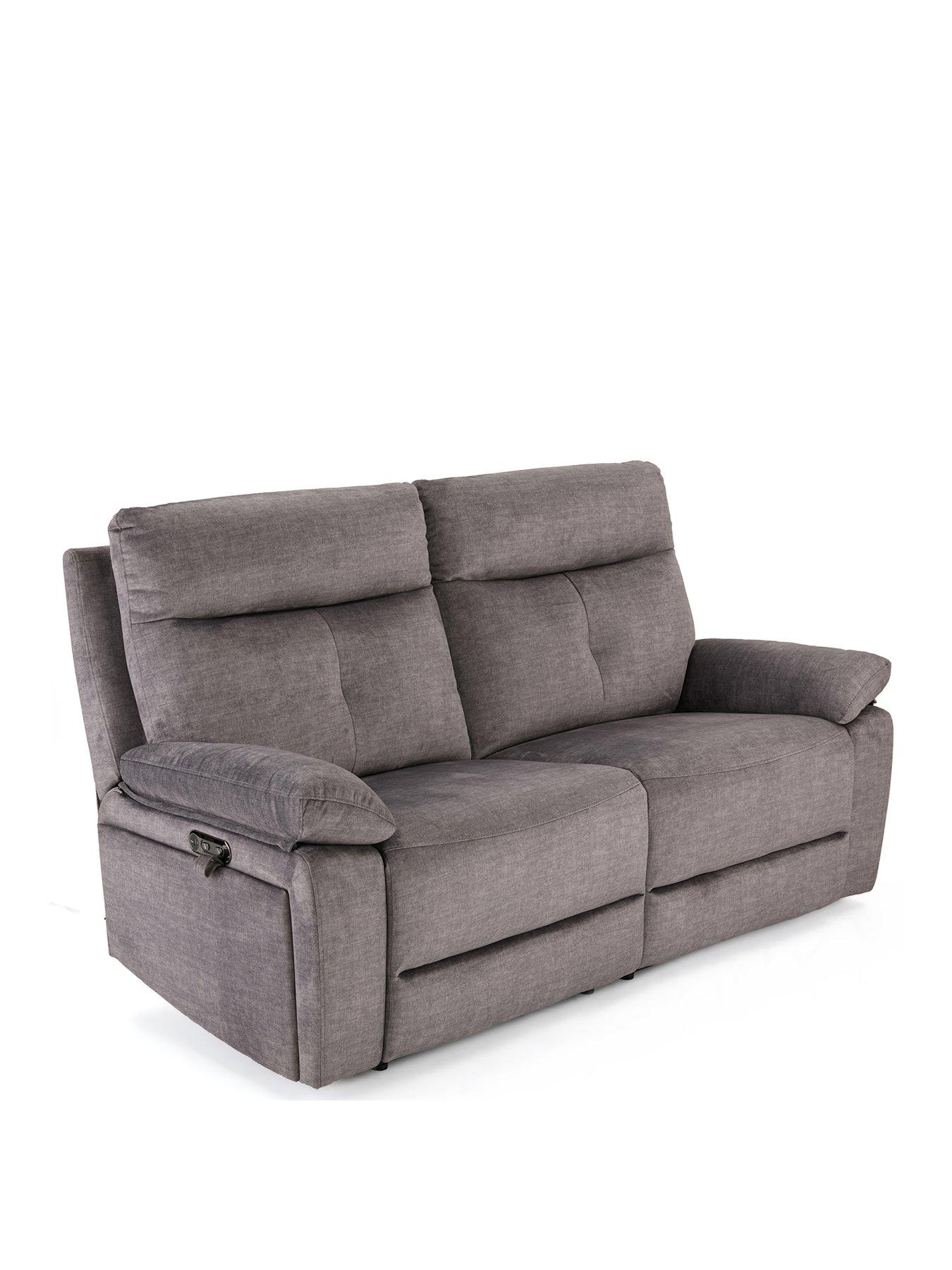 Image 3 of 6 of The Very Collection Ivana 2 Seater Fabric Power Recliner Sofa with USB Charging and Storage