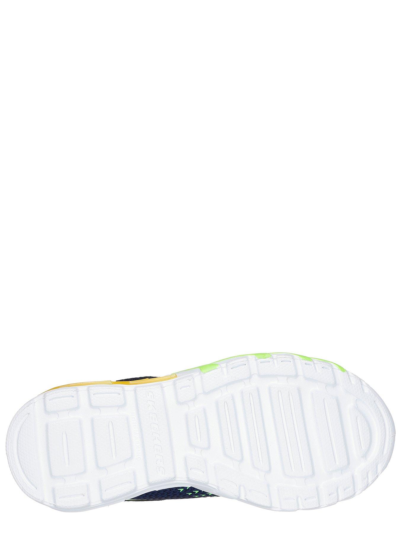 skechers-boys-flex-glow-bolt-lighted-trainerdetail