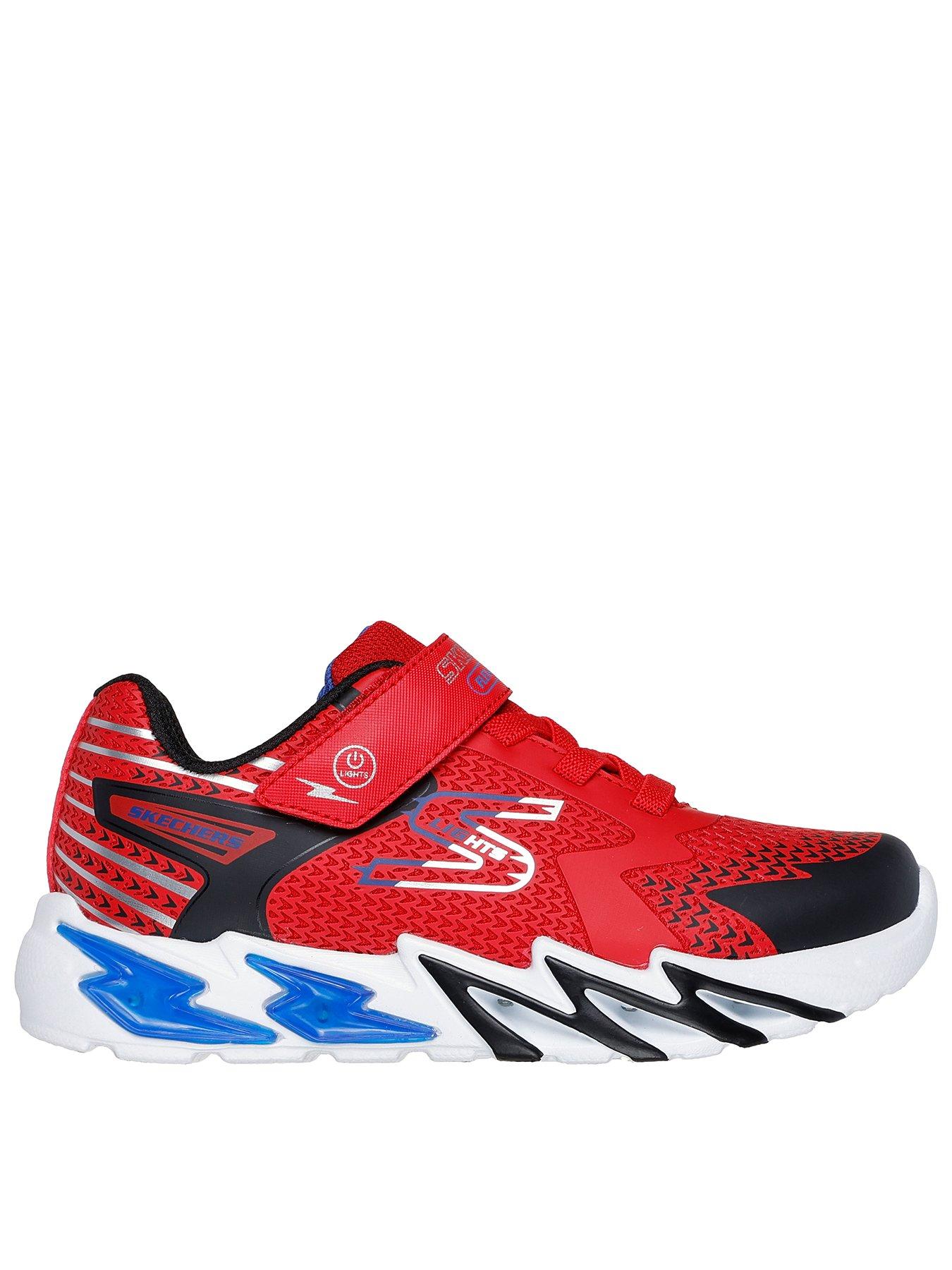 skechers-boys-flex-glow-bolt-lighted-trainerfront