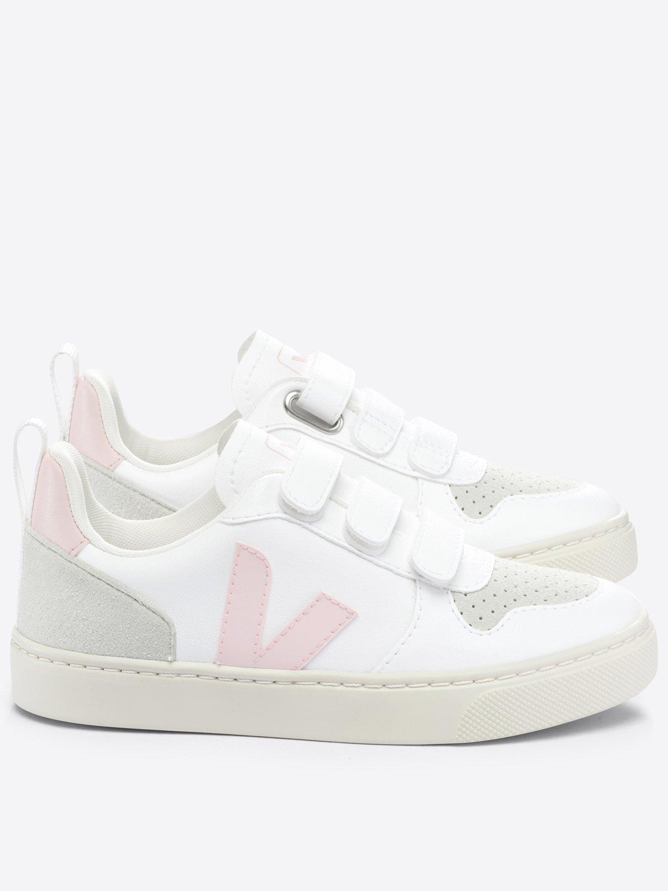 Image 1 of 4 of Veja Kid's V-10 Trainers - Beige