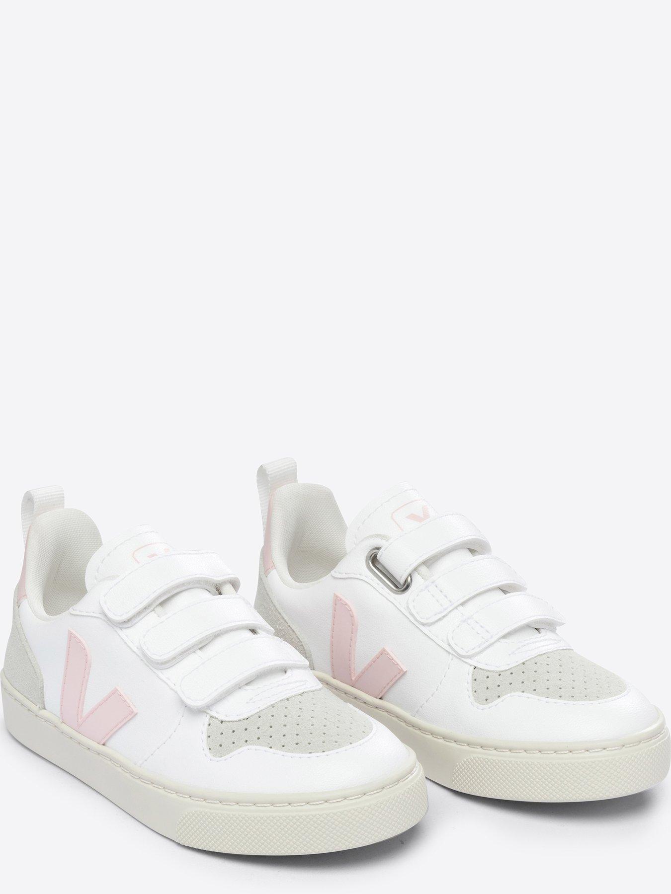 Image 2 of 4 of Veja Kid's V-10 Trainers - Beige