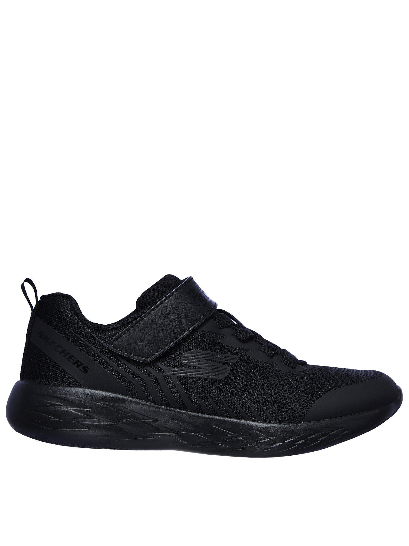 Skechers Go Run 600 School Trainer - Black