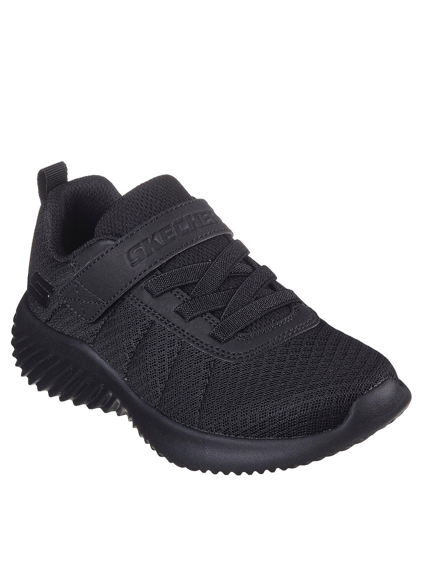 skechers-kids-bounder-baronik-trainer-blackstillFront