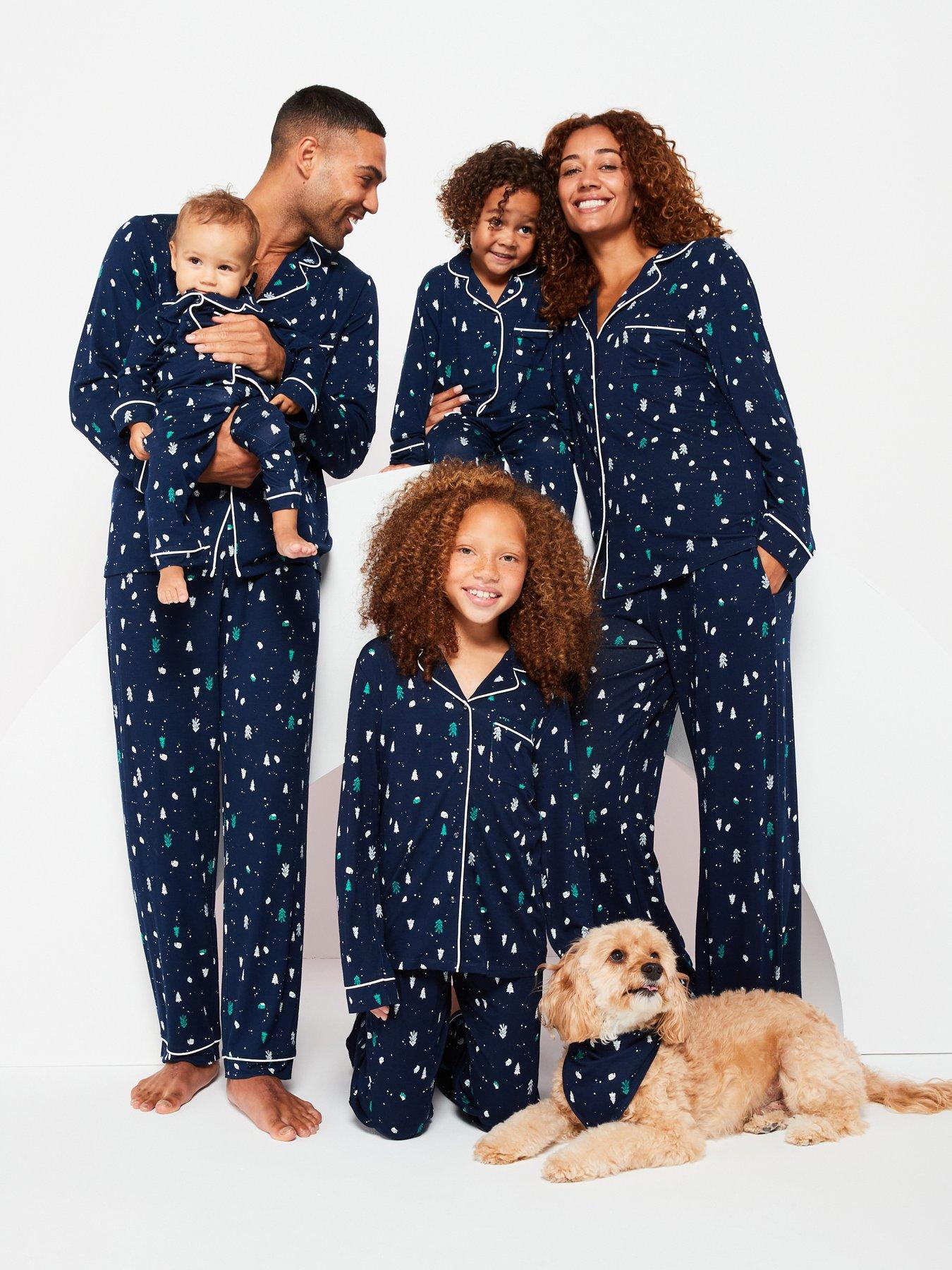 v-by-very-womens-family-christmas-pj-printed-jersey-set-navy