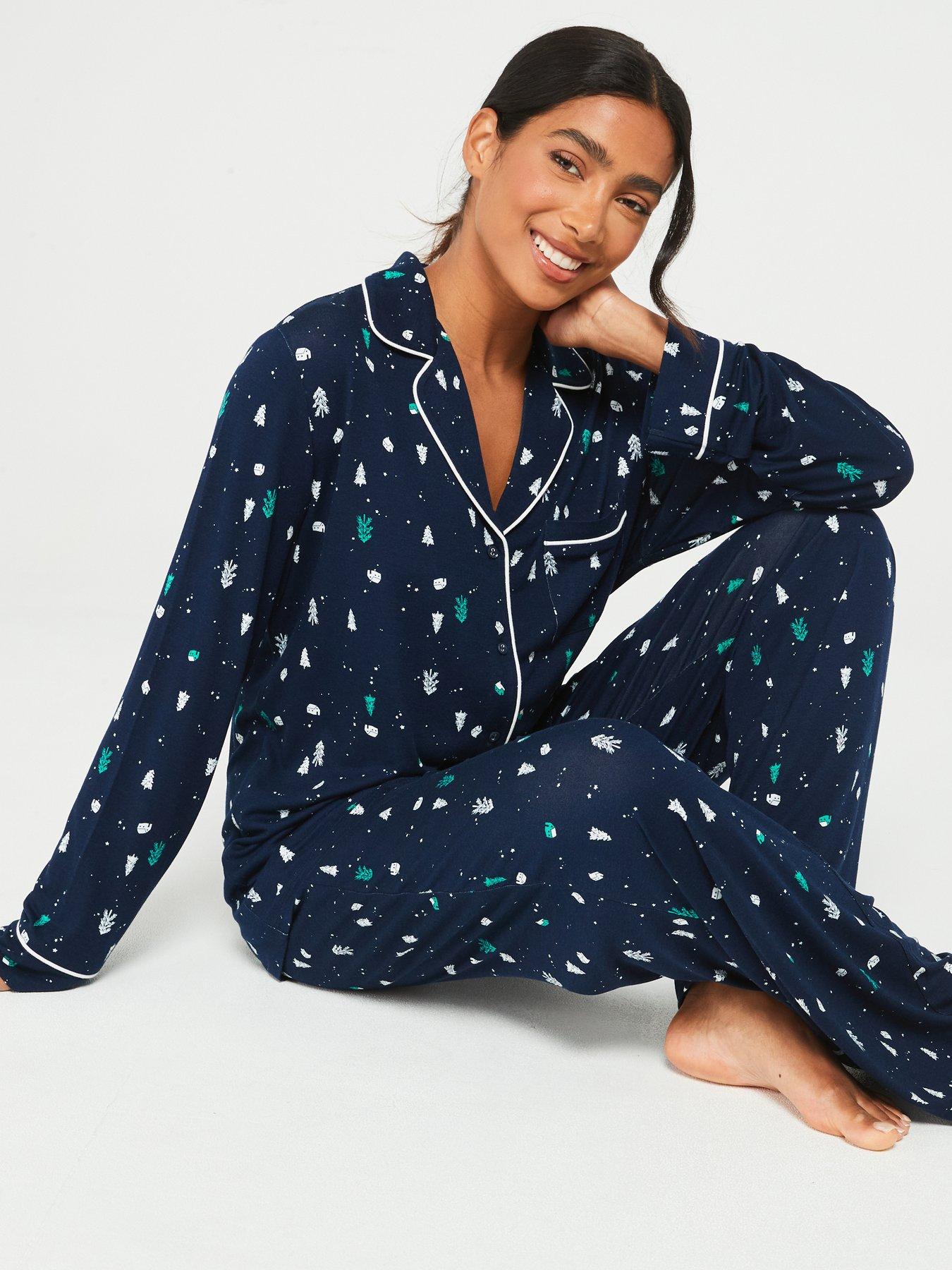 v-by-very-womens-family-christmas-pj-printed-jersey-set-navydetail