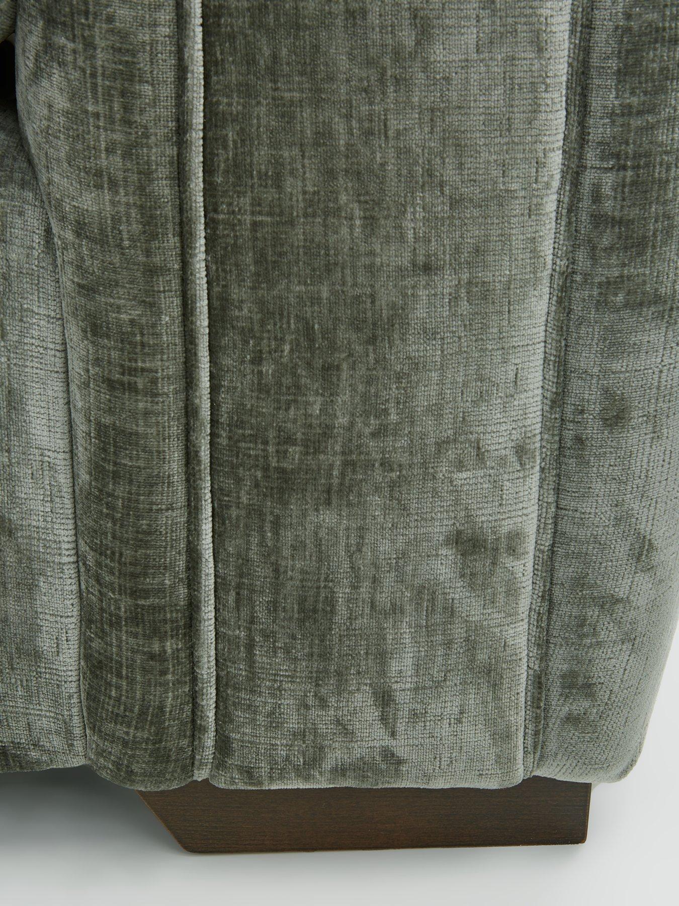 Image 5 of 7 of Very Home Layla Fabric Left Hand Corner Chaise with Footstool&nbsp;- Made to Order in the UK