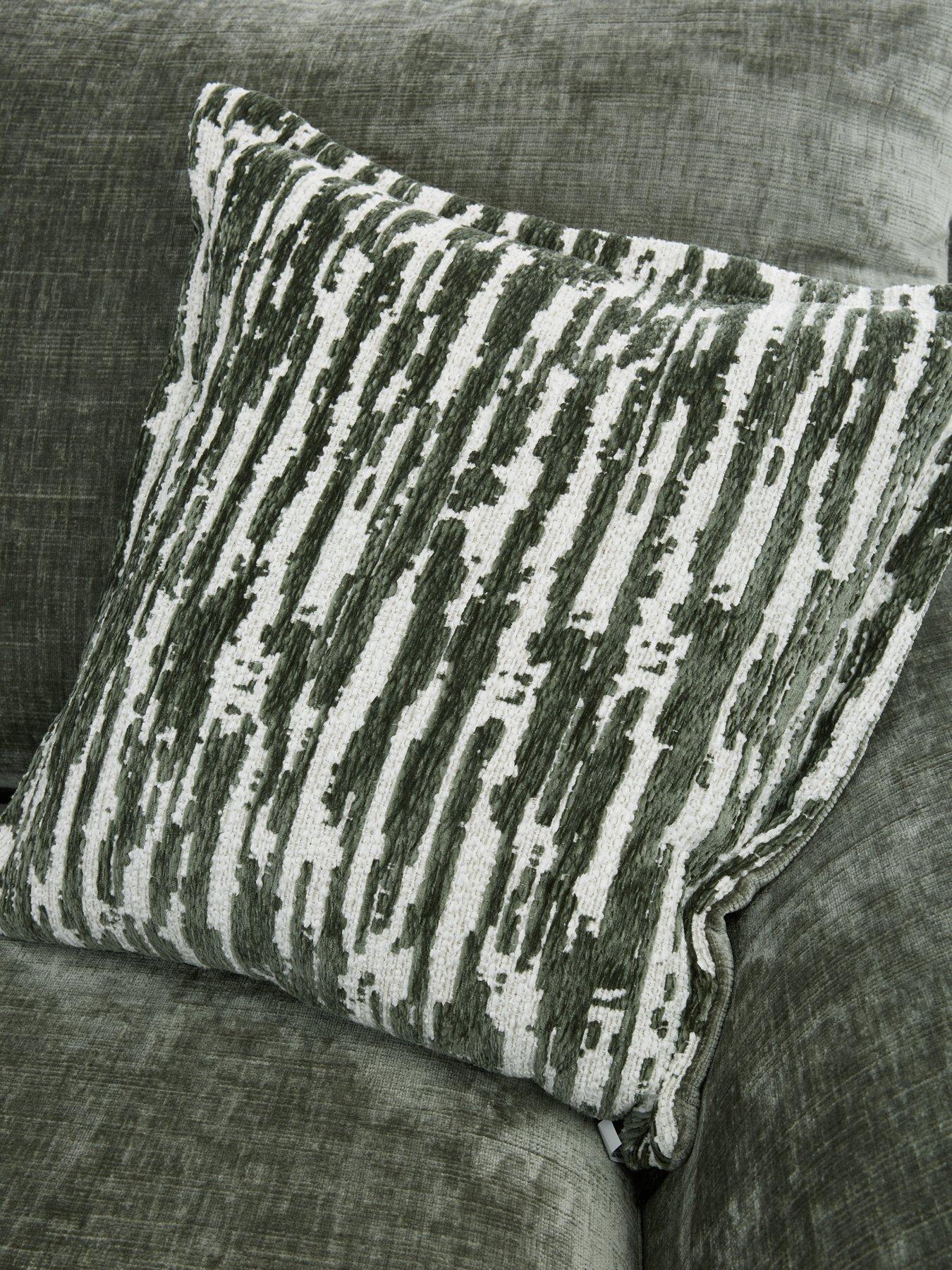 Image 6 of 7 of Very Home Layla Fabric Left Hand Corner Chaise with Footstool&nbsp;- Made to Order in the UK