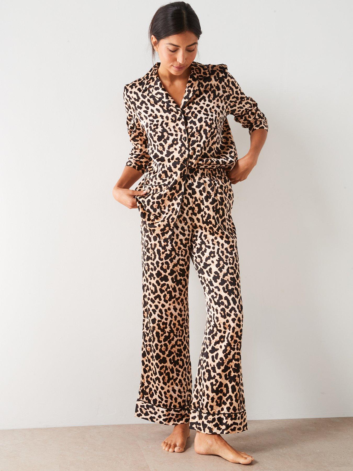 v-by-very-leopard-satin-revere-pj-setdetail