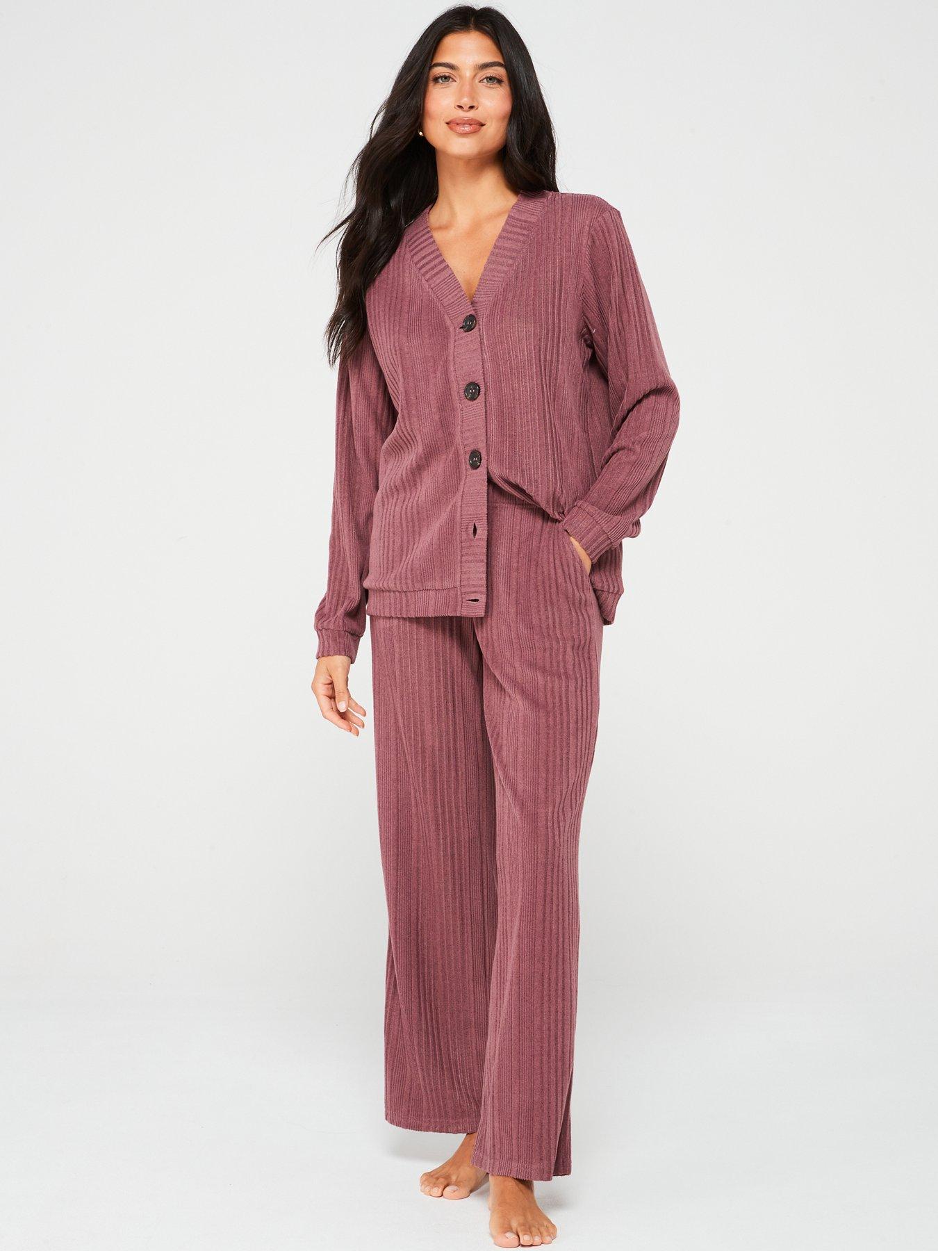 v-by-very-long-sleeve-cardigan-and-wide-leg-pj-setdetail