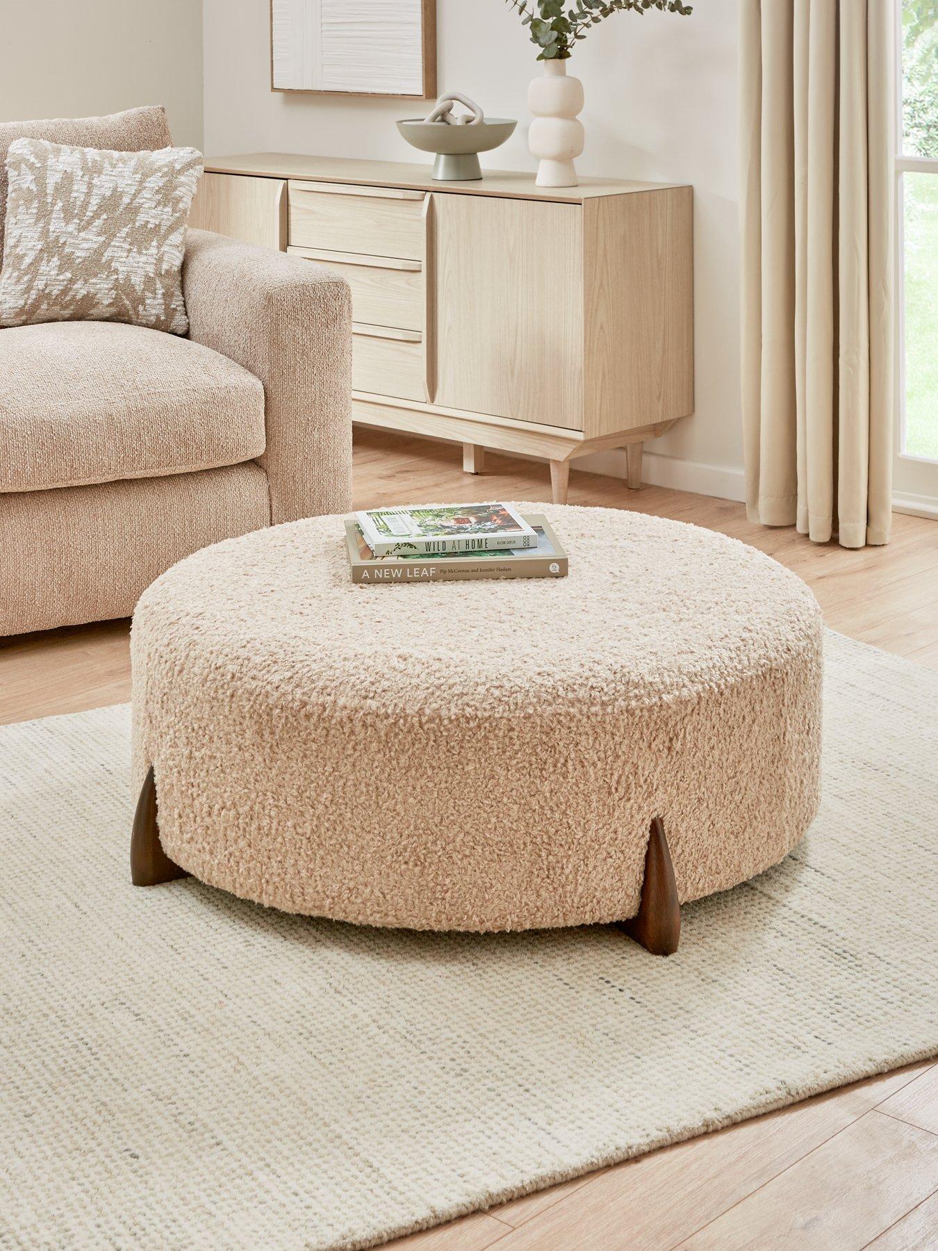 very-home-sicily-fabric-footstool