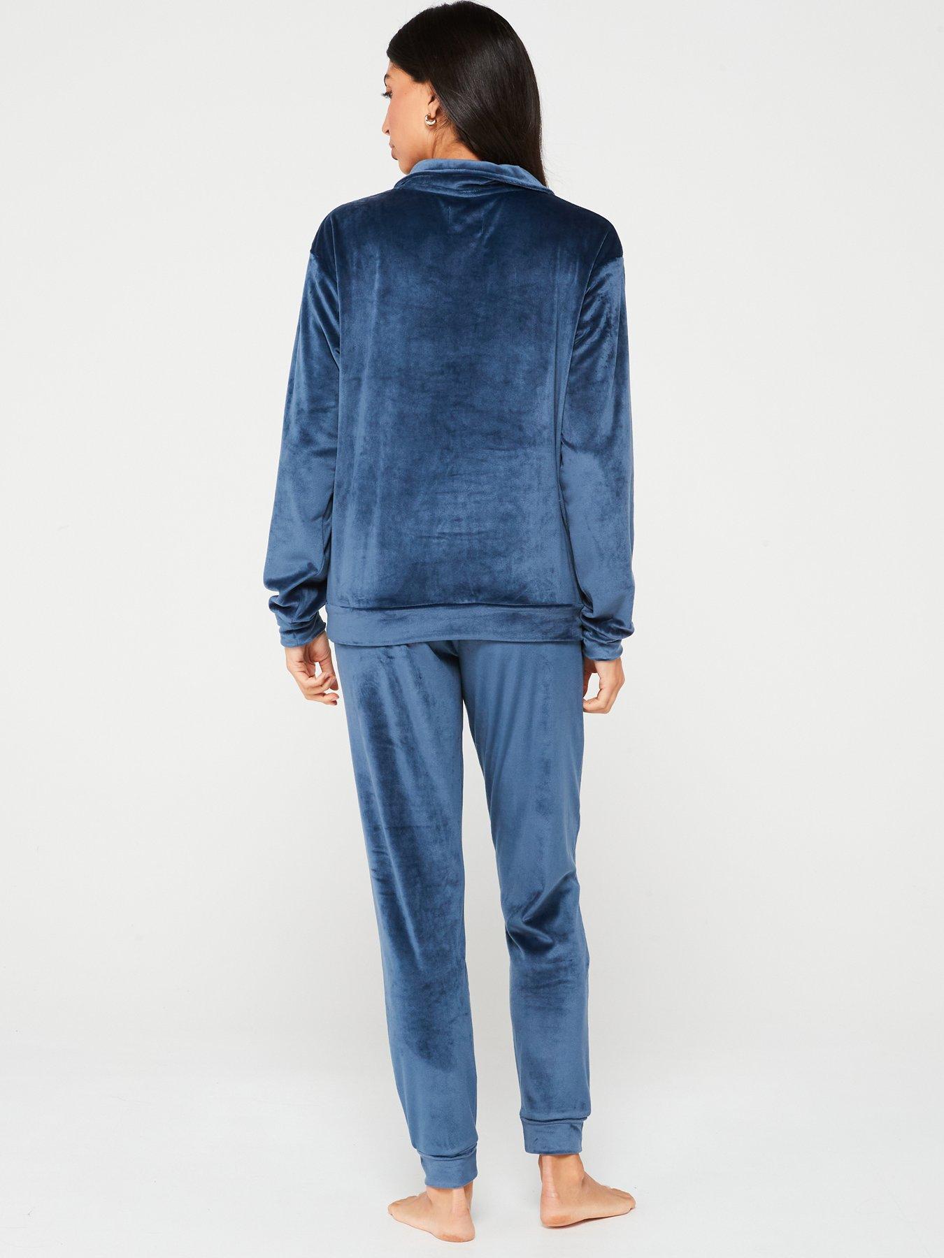 v-by-very-velour-zip-up-loungewear-setstillFront