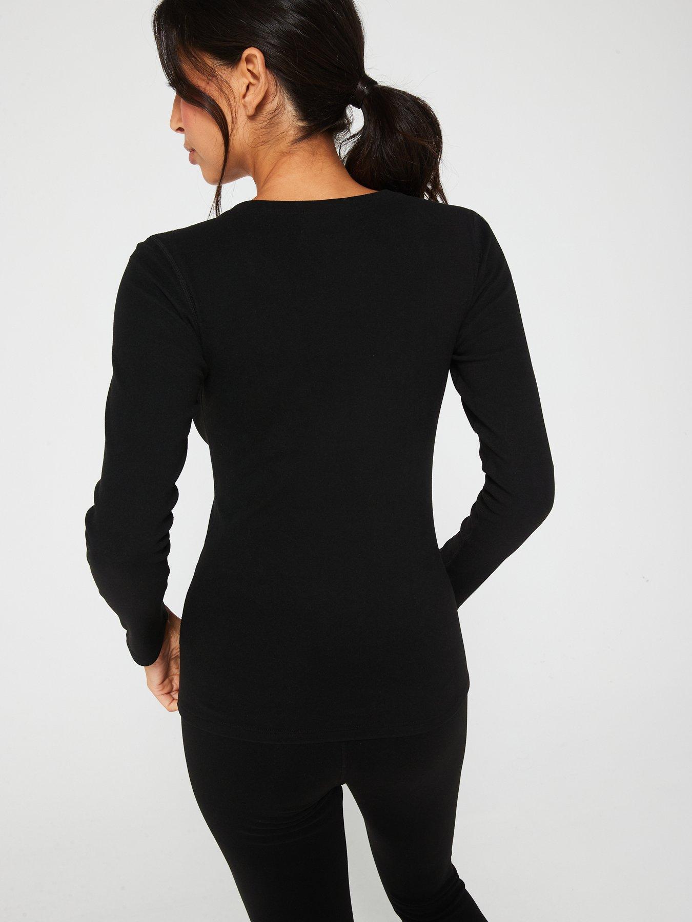 everyday-fleece-lined-thermal-long-sleeve-top-blackstillFront