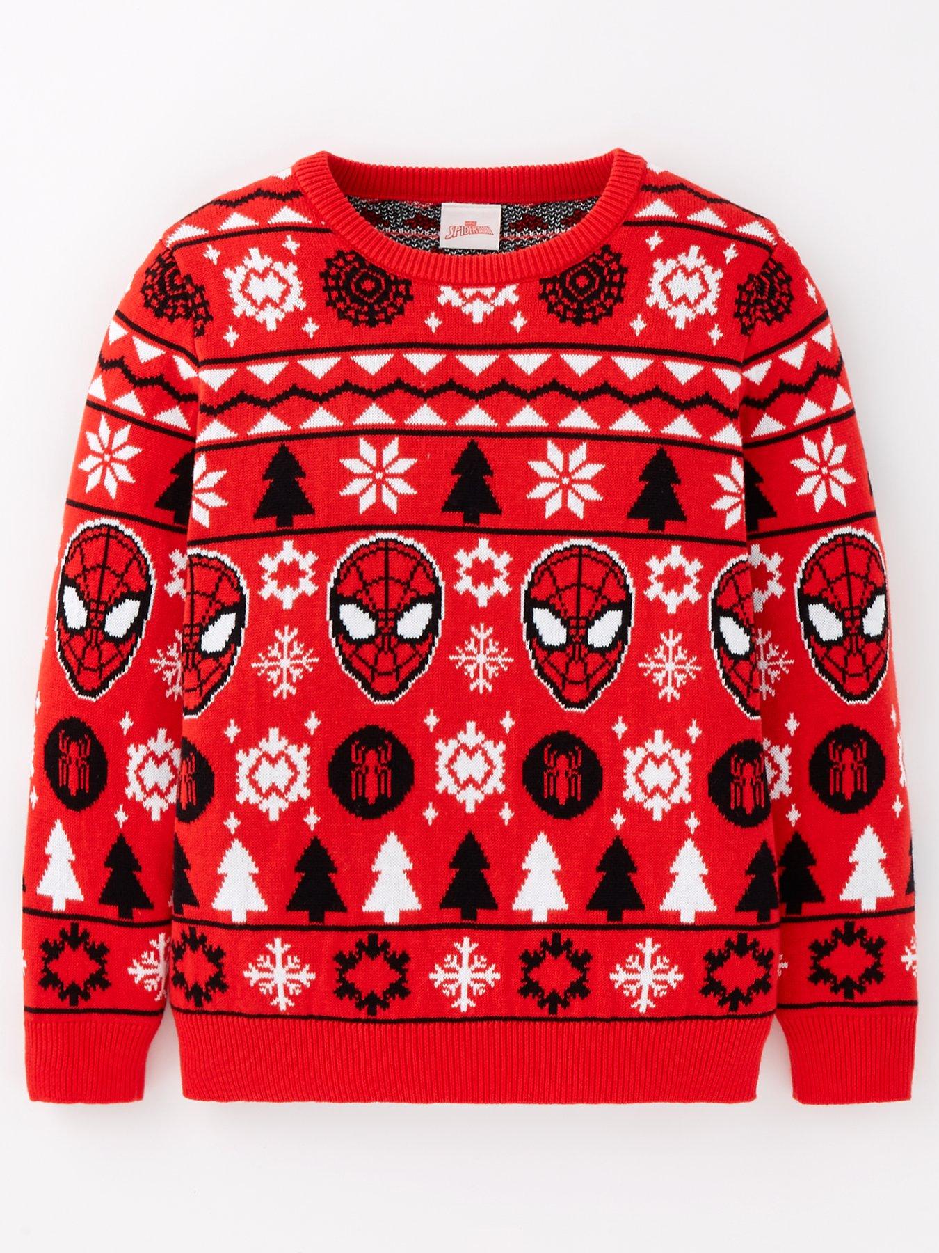 spiderman-spiderman-knitted-christmas-jumper