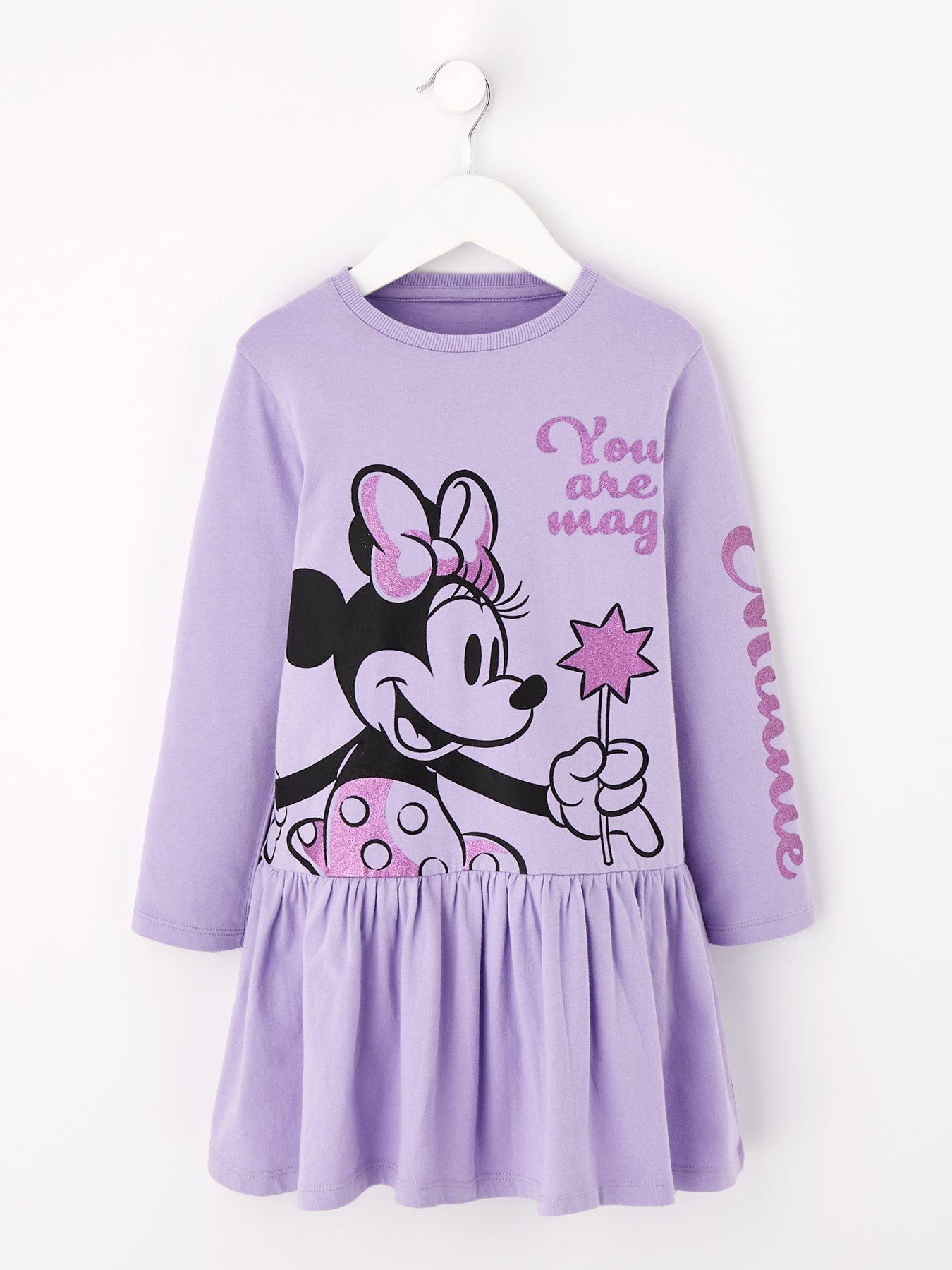 disney-disney-minnie-mouse-skater-long-sleeve-dress