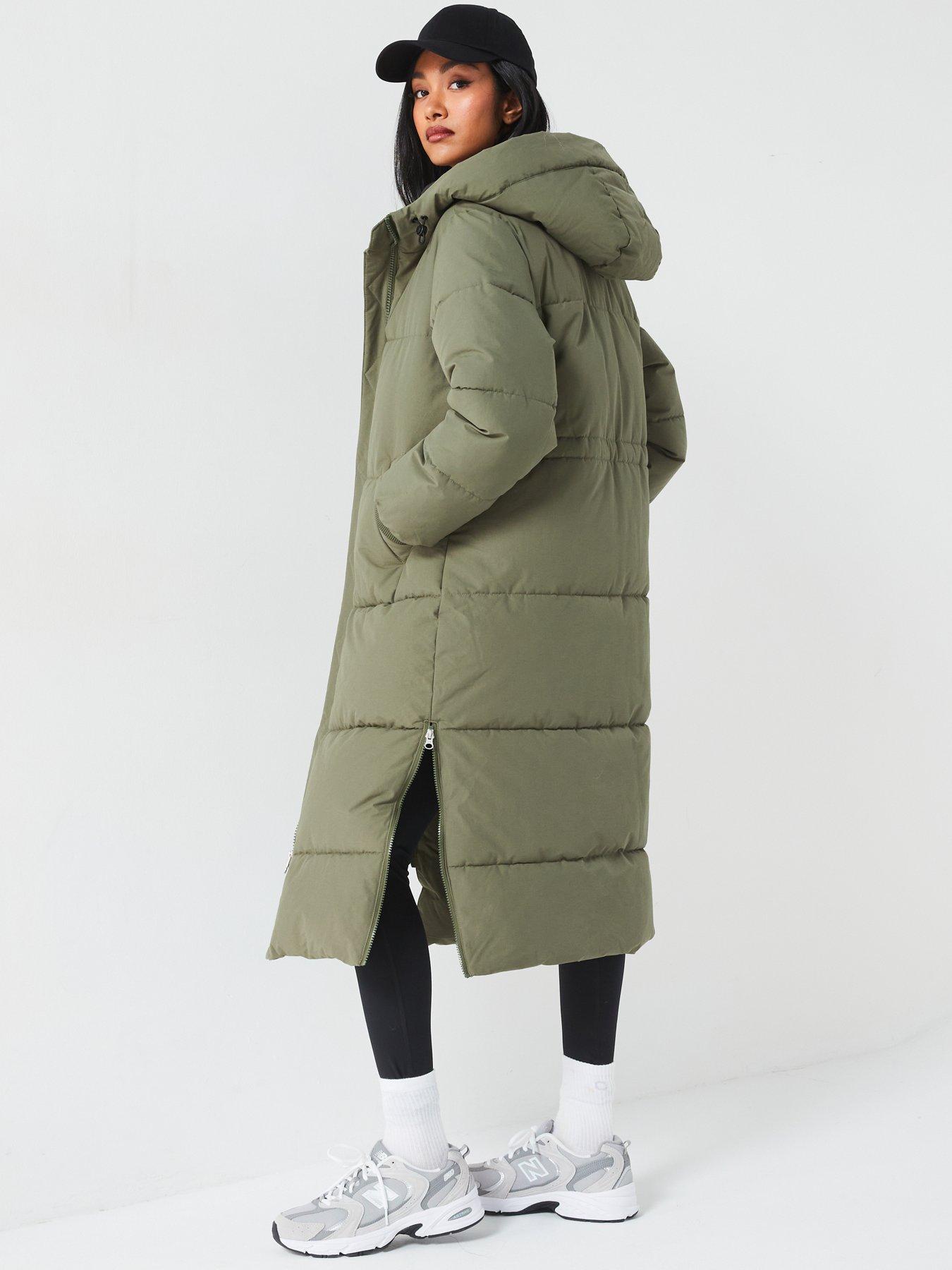 v-by-very-water-resistant-padded-longline-hooded-coat-khakistillFront