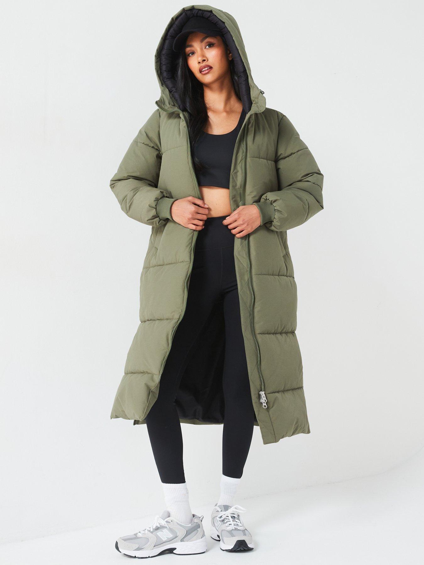 v-by-very-water-resistant-padded-longline-hooded-coat-khakidetail