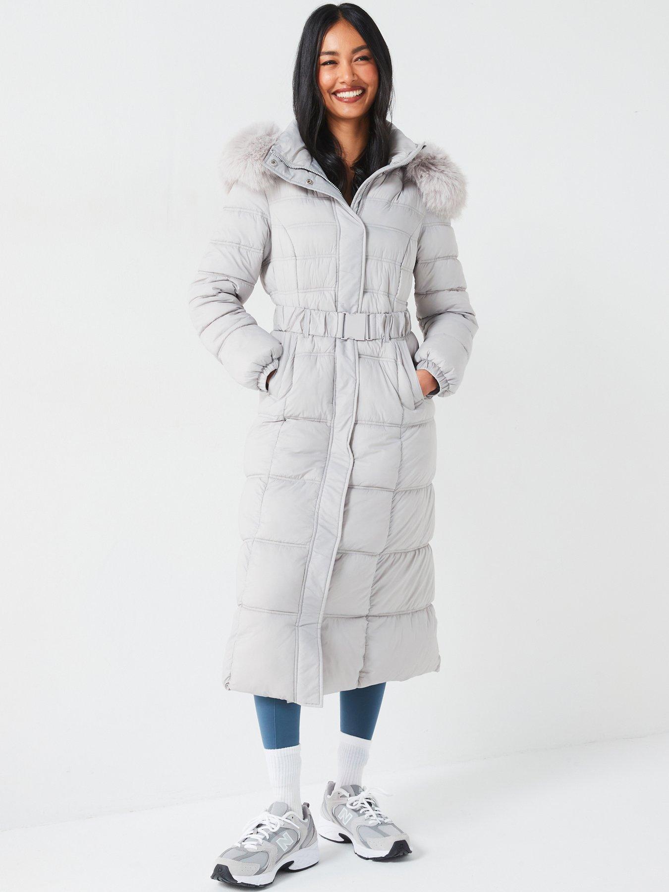 v-by-very-padded-longline-hood-coat-with-faux-fur-trim-grey