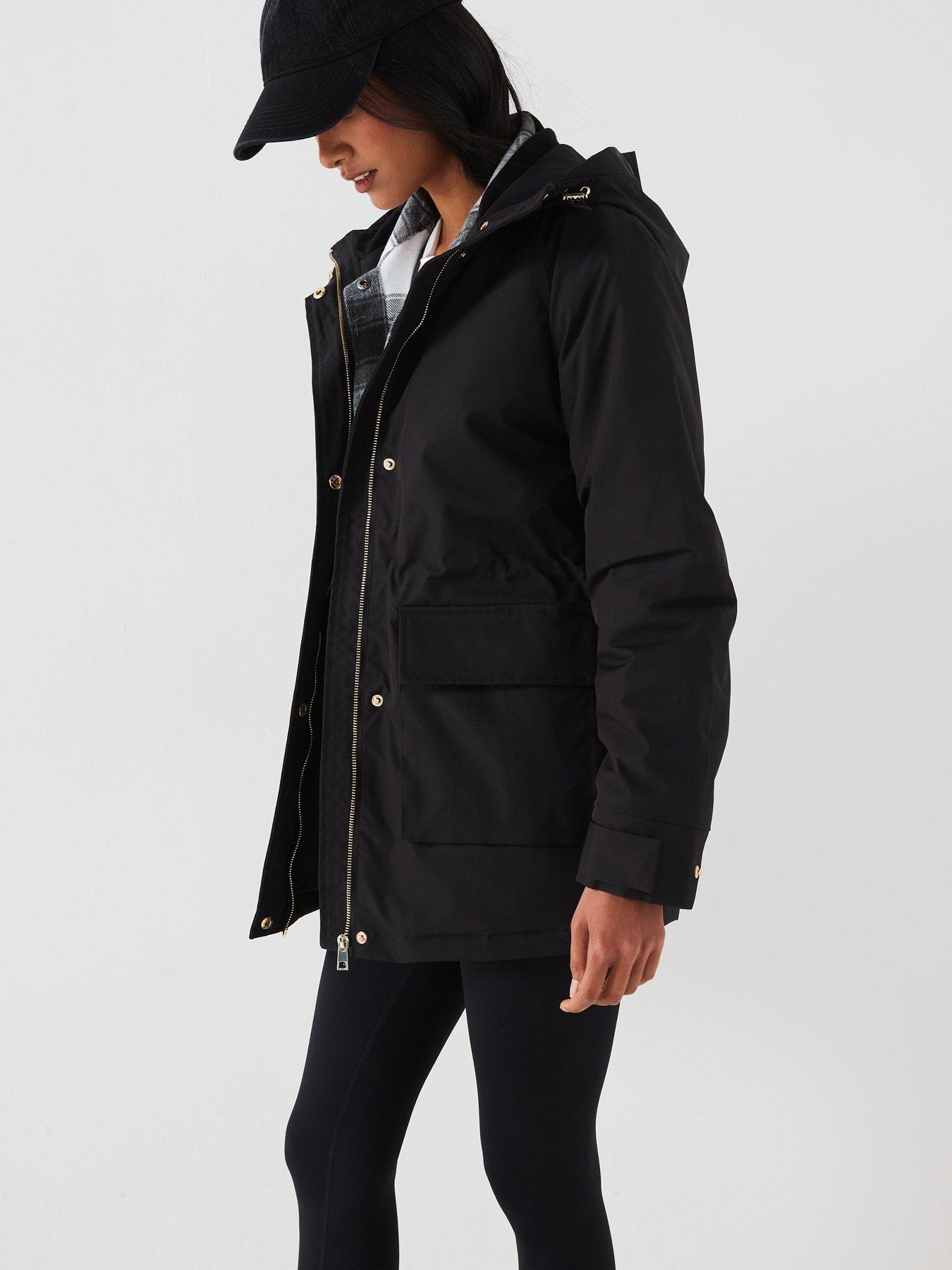 v-by-very-water-resistant-technical-hooded-coat-blackdetail