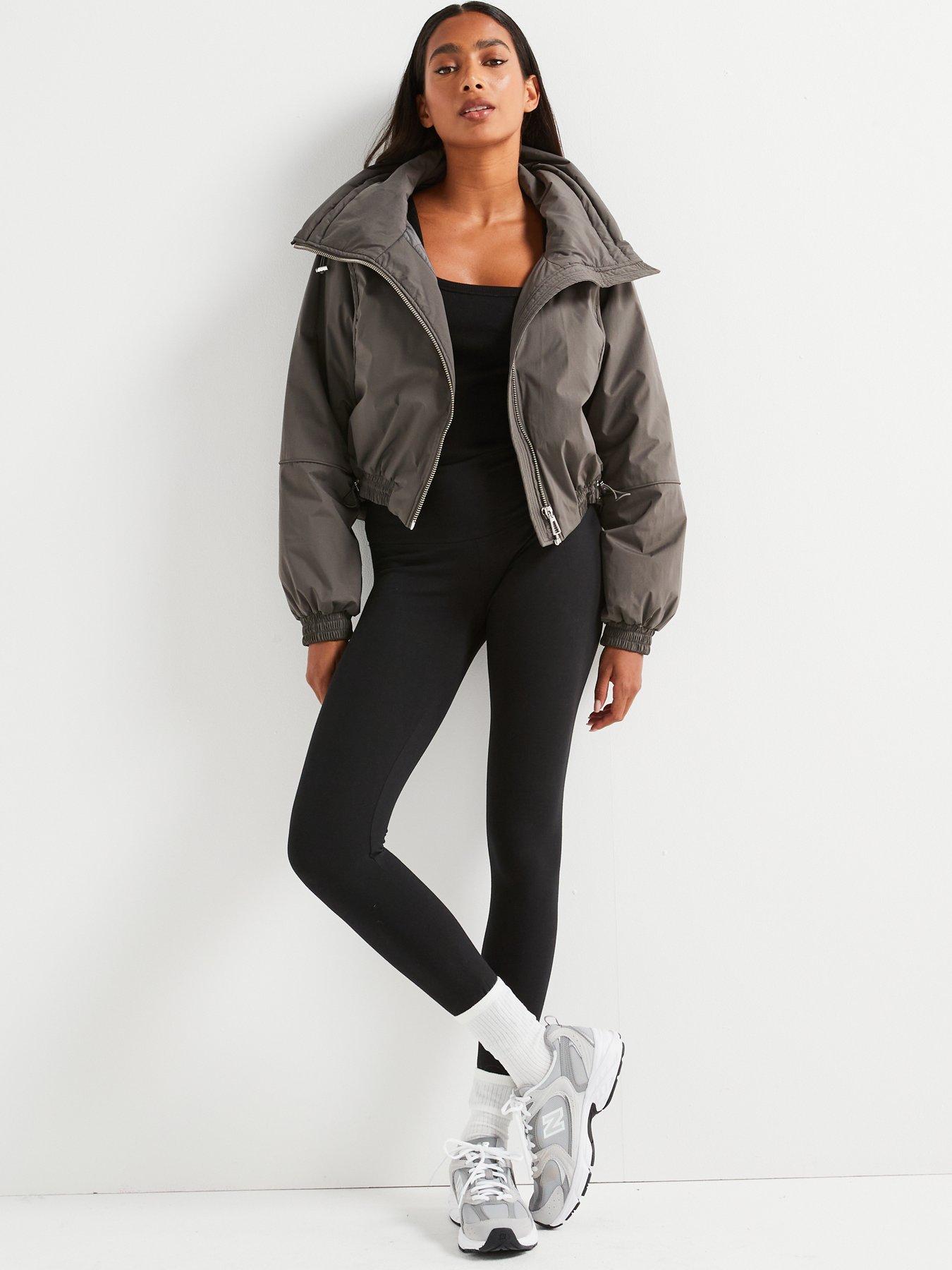 v-by-very-short-padded-funnel-neck-coat-greyback