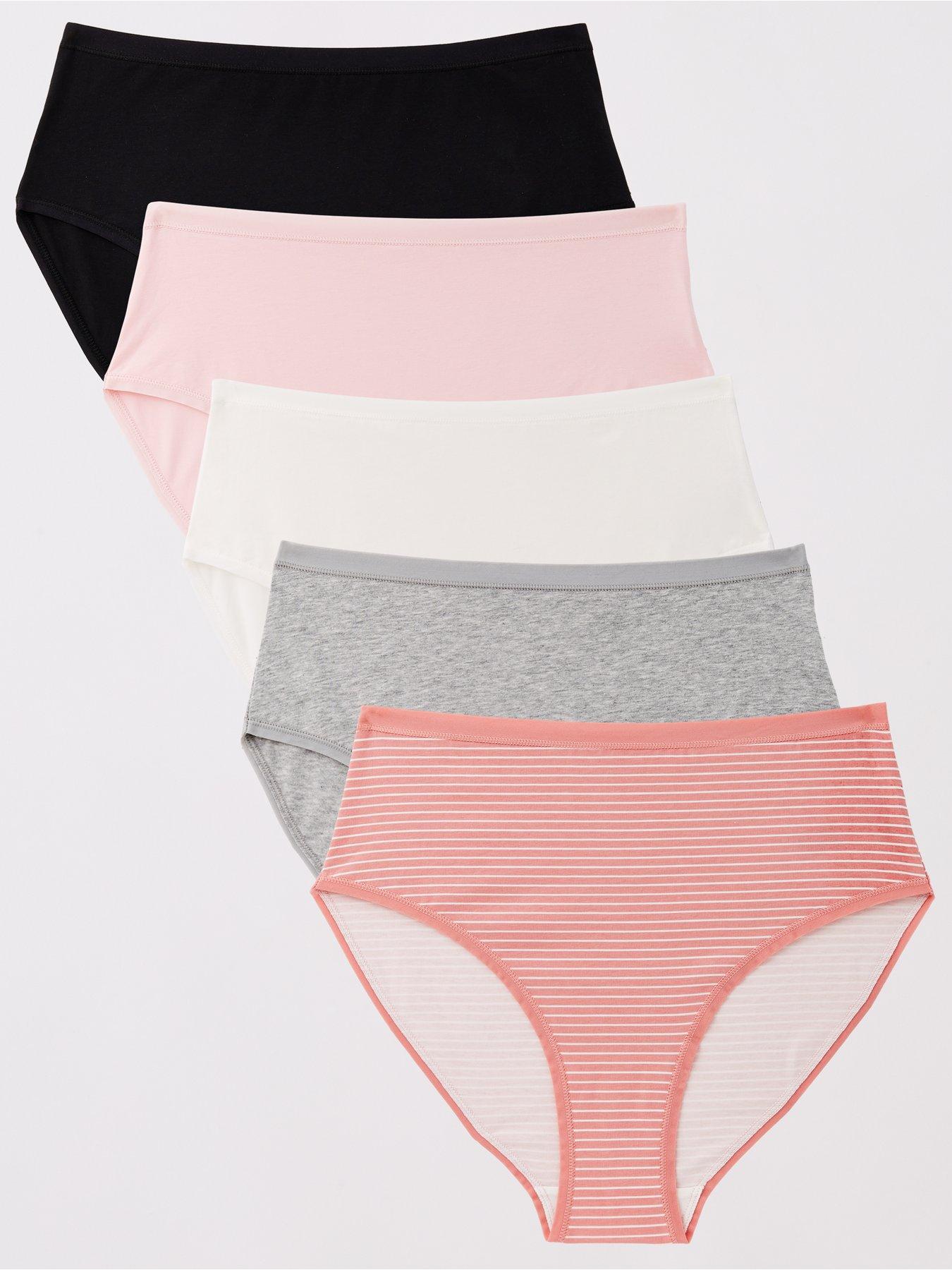 everyday-5-pk-cotton-plain-and-printed-full-high-waisted-briefs