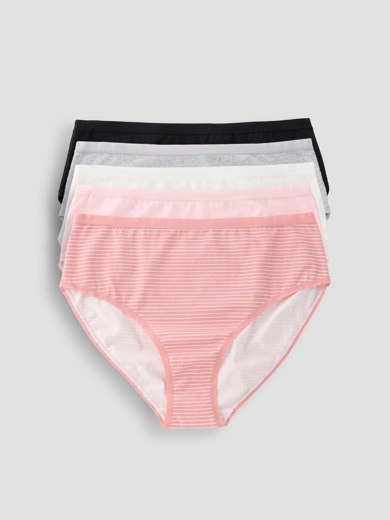 Image 1 of 6 of The Very Collection Womens 5 Pack High Waist Full Briefs - Multi